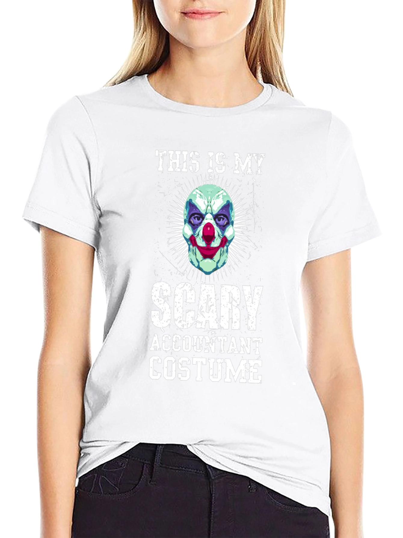 Scary Accountant Costume T-Shirt