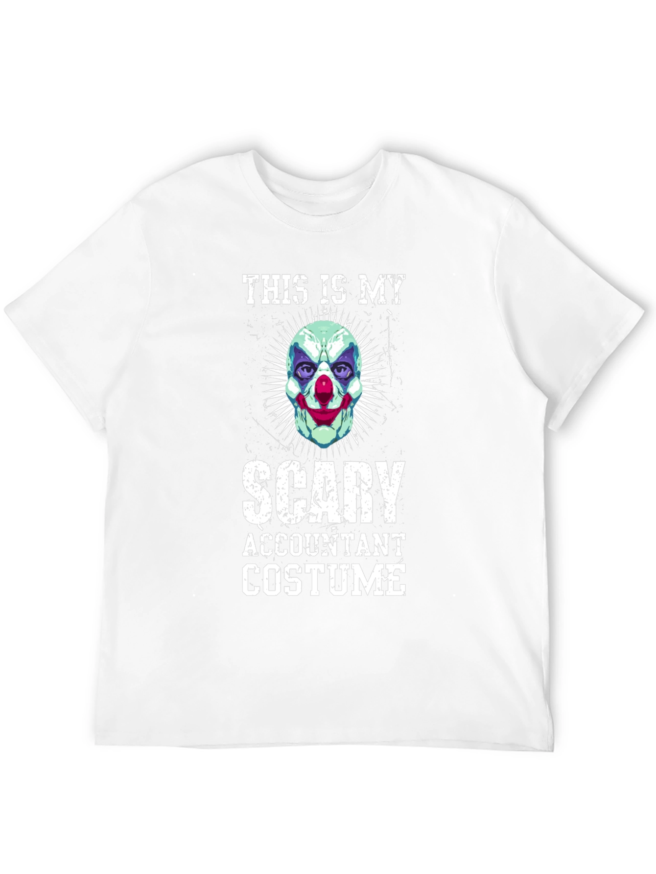 Scary Accountant Costume T-Shirt