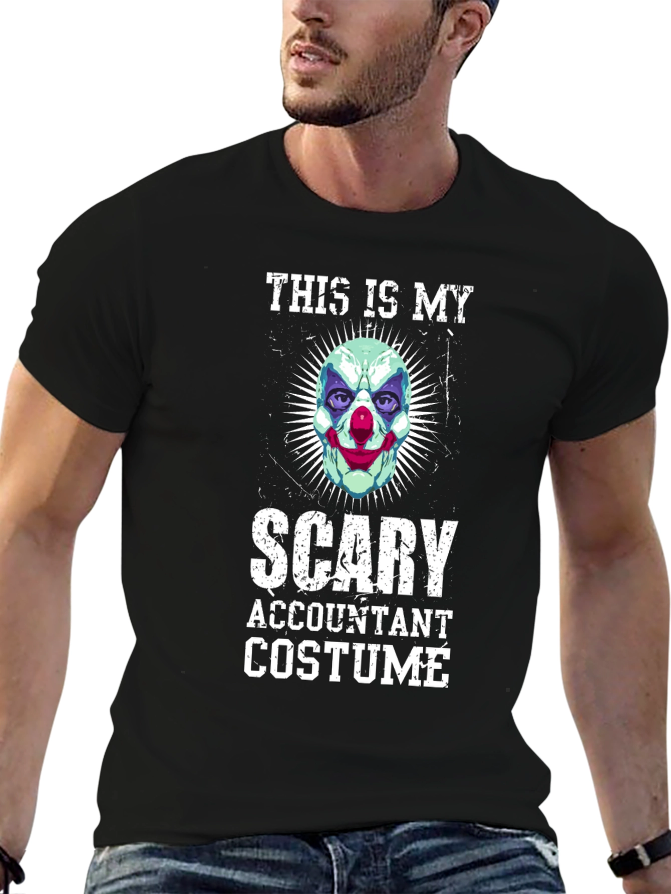 Scary Accountant Costume T-Shirt