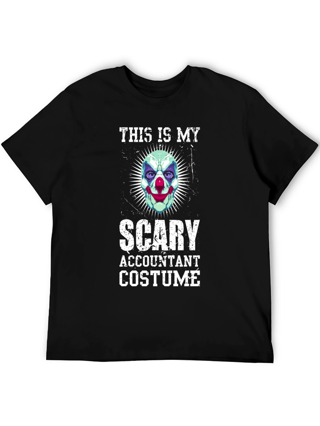 Scary Accountant Costume T-Shirt