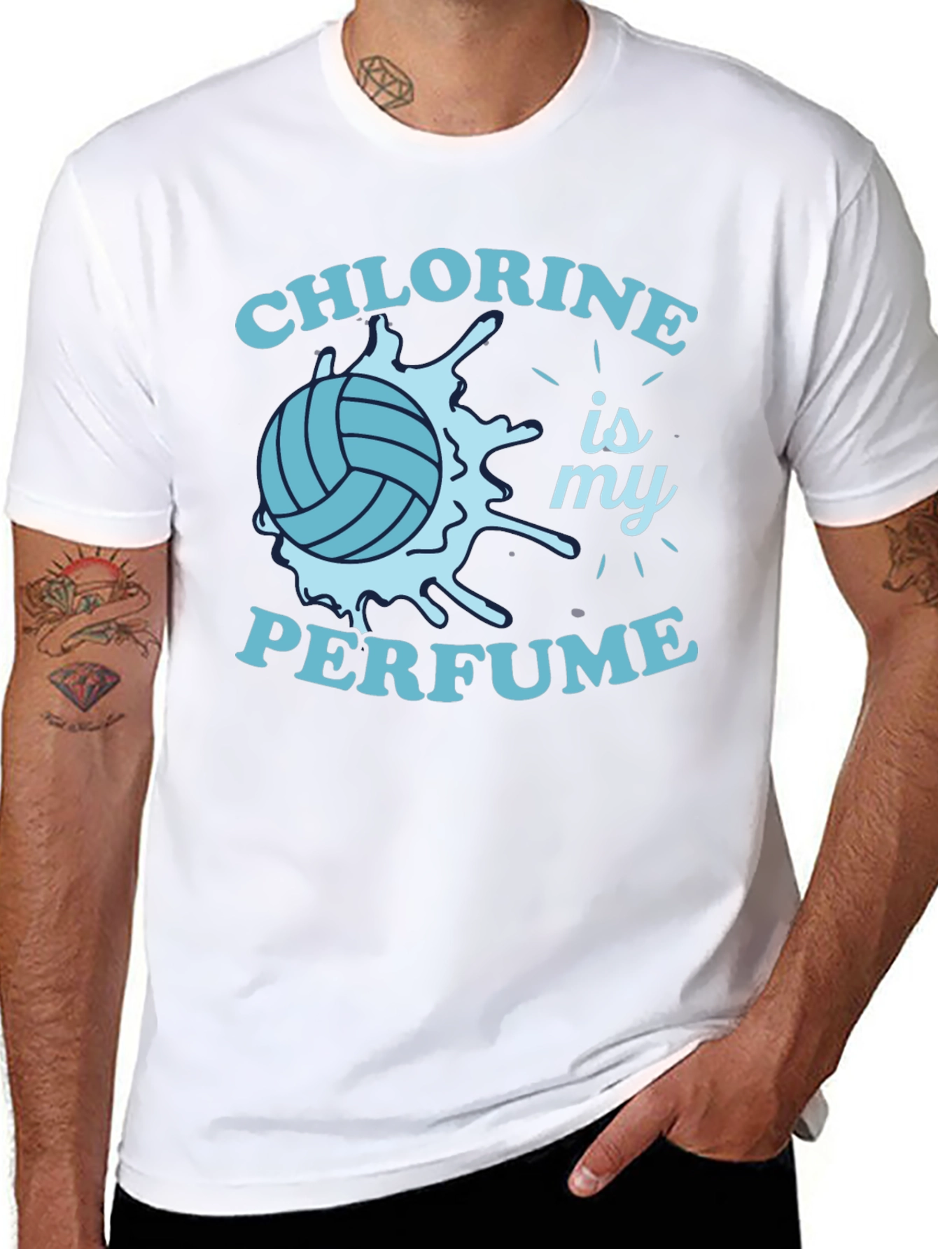 Chlorine is My Perfume Graphic Tee