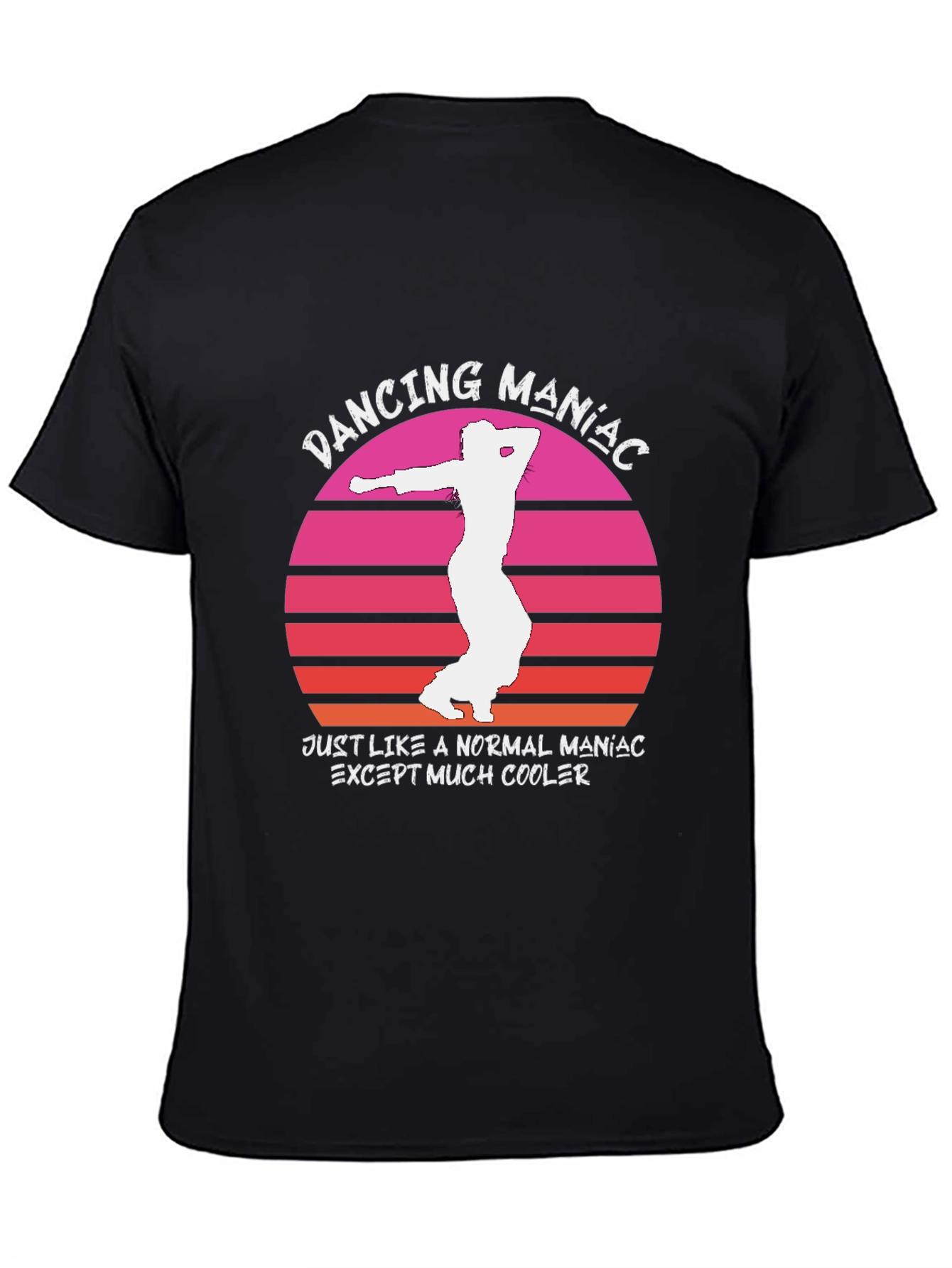 Dancing Maniac T-Shirt - Cool Retro Design
