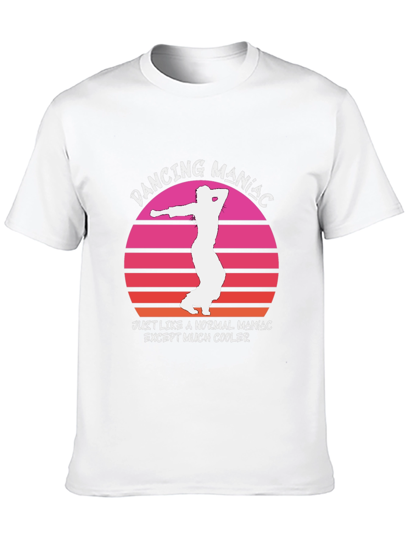 Dancing Maniac T-Shirt - Cool Retro Design