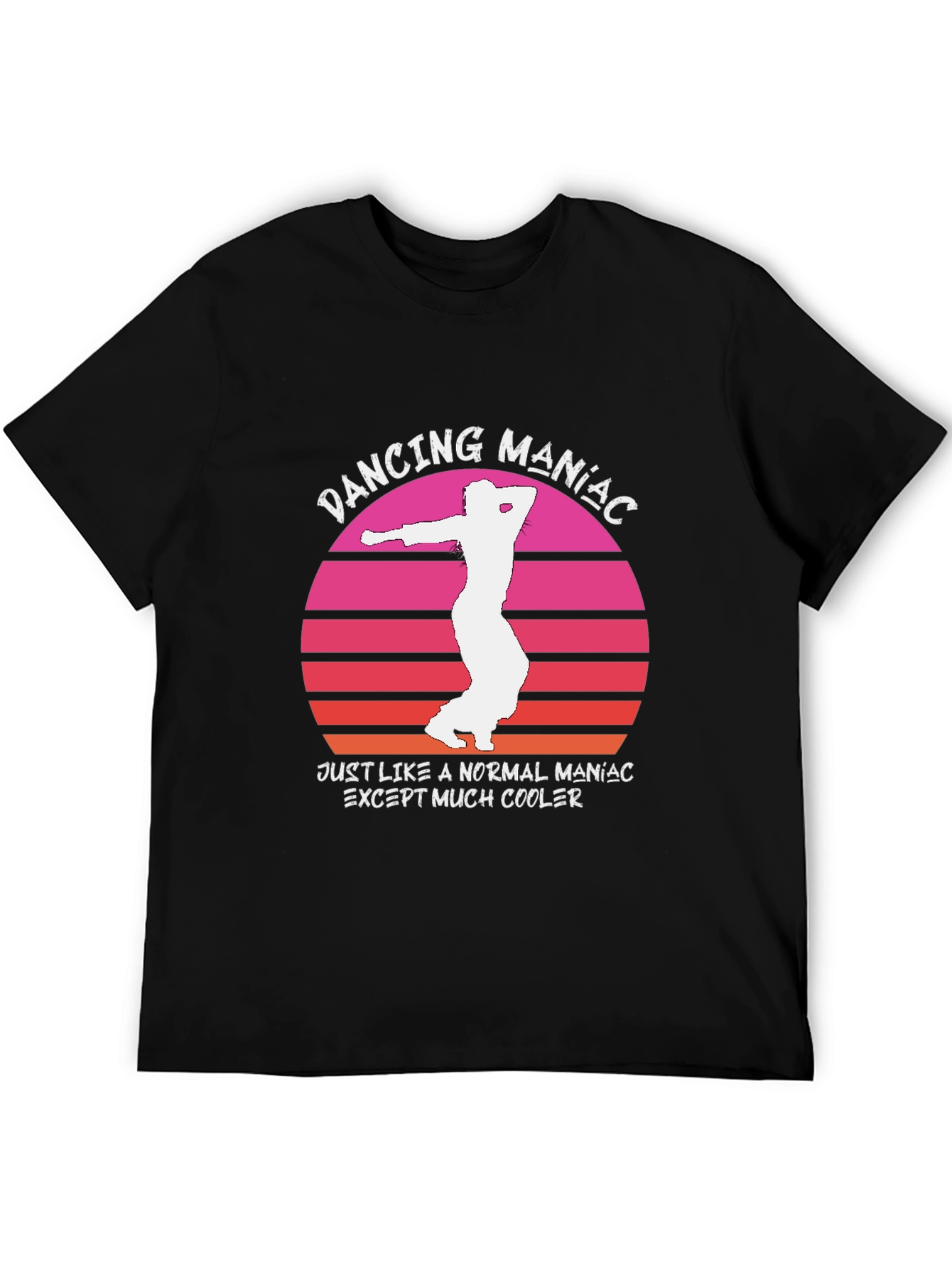 Dancing Maniac T-Shirt - Cool Retro Design