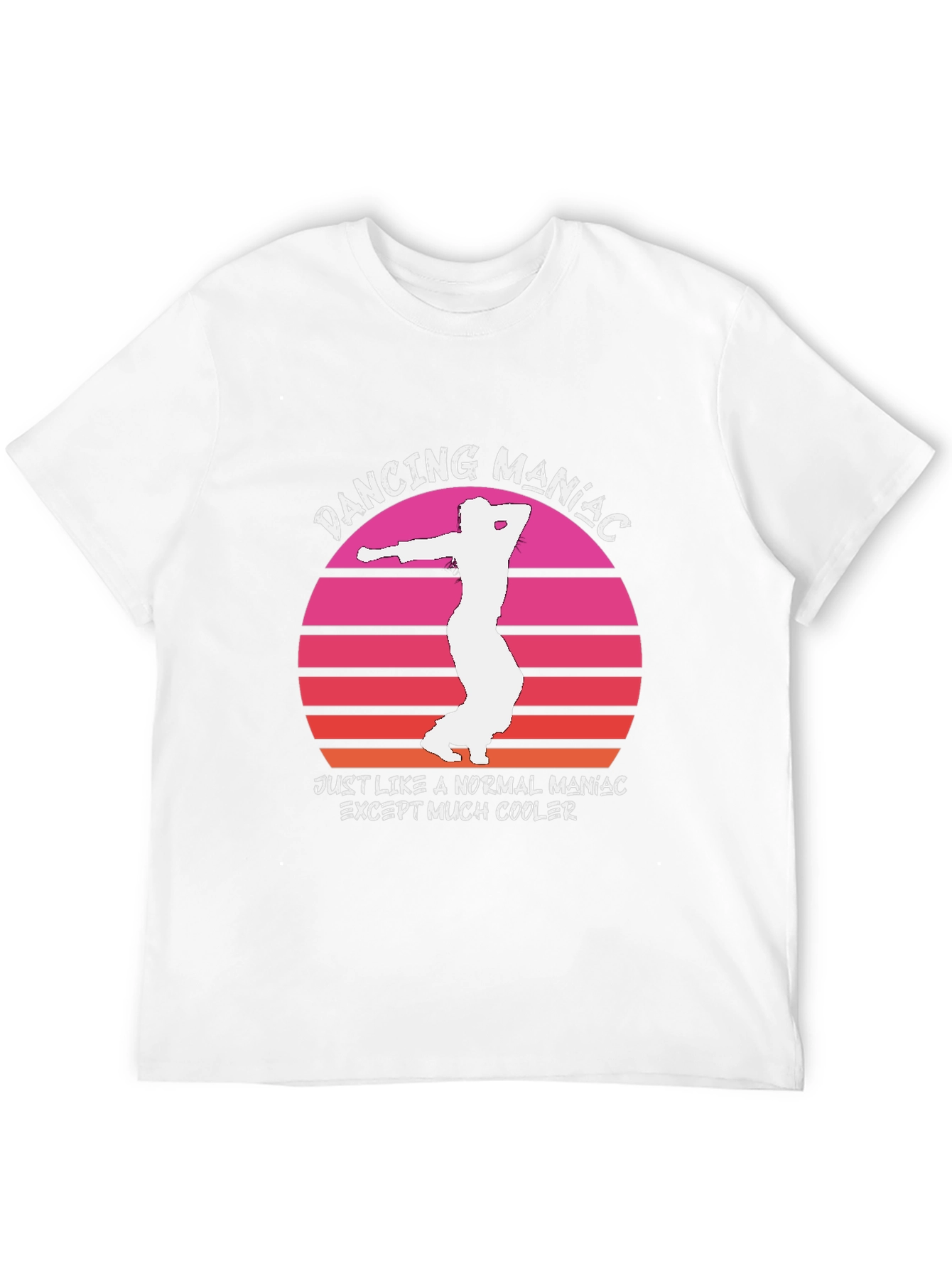 Dancing Maniac T-Shirt - Cool Retro Design