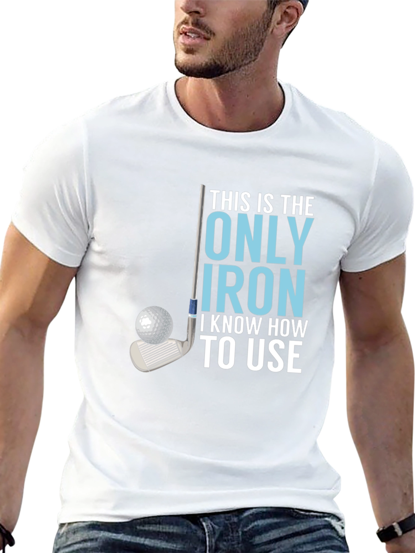 Golf Iron T-Shirt - Humorous Golfer Tee