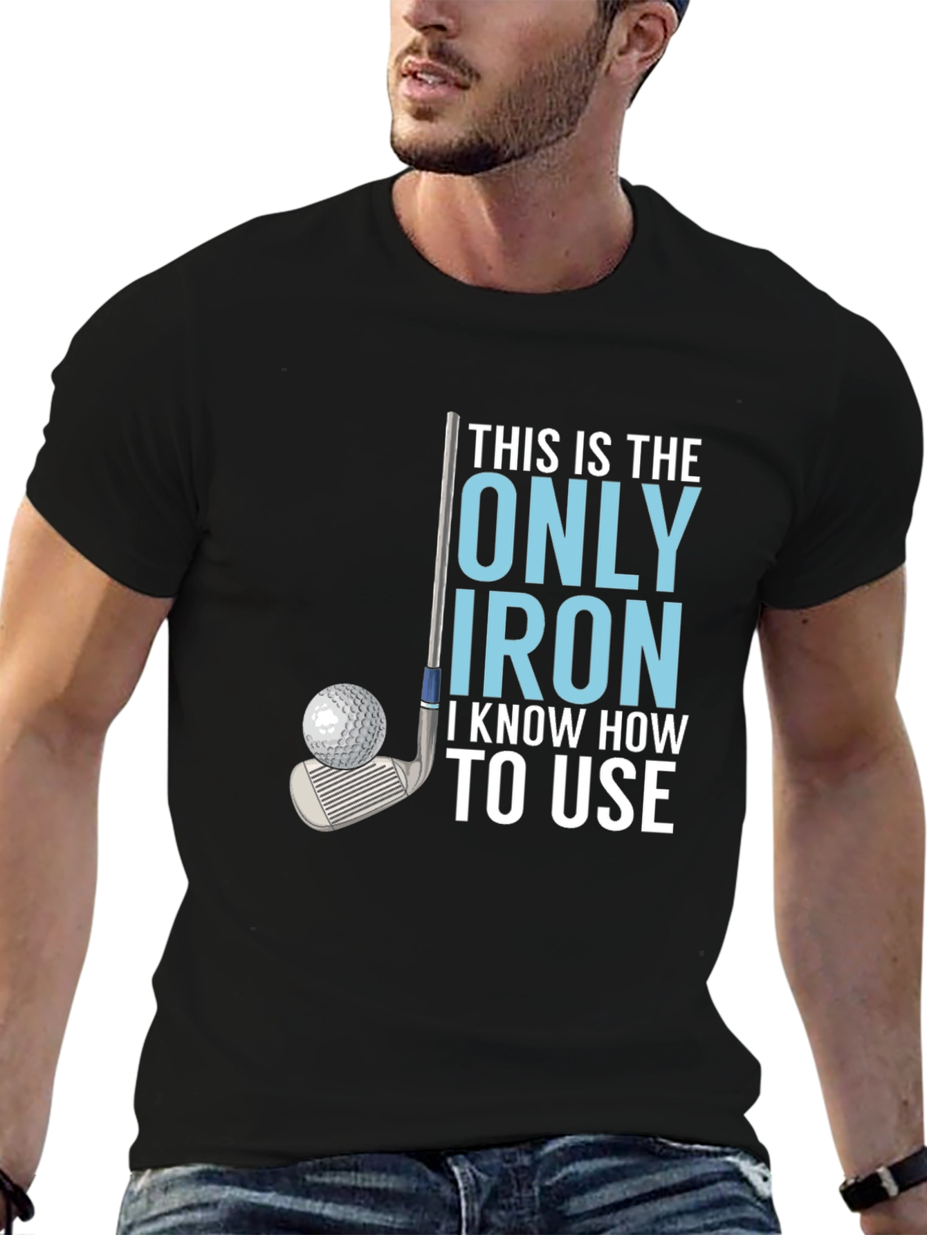 Golf Iron T-Shirt - Humorous Golfer Tee