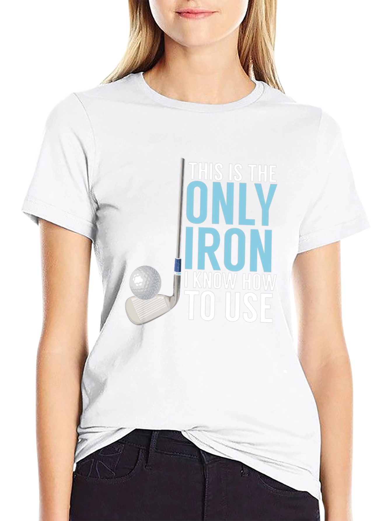 Golf Iron T-Shirt - Humorous Golfer Tee