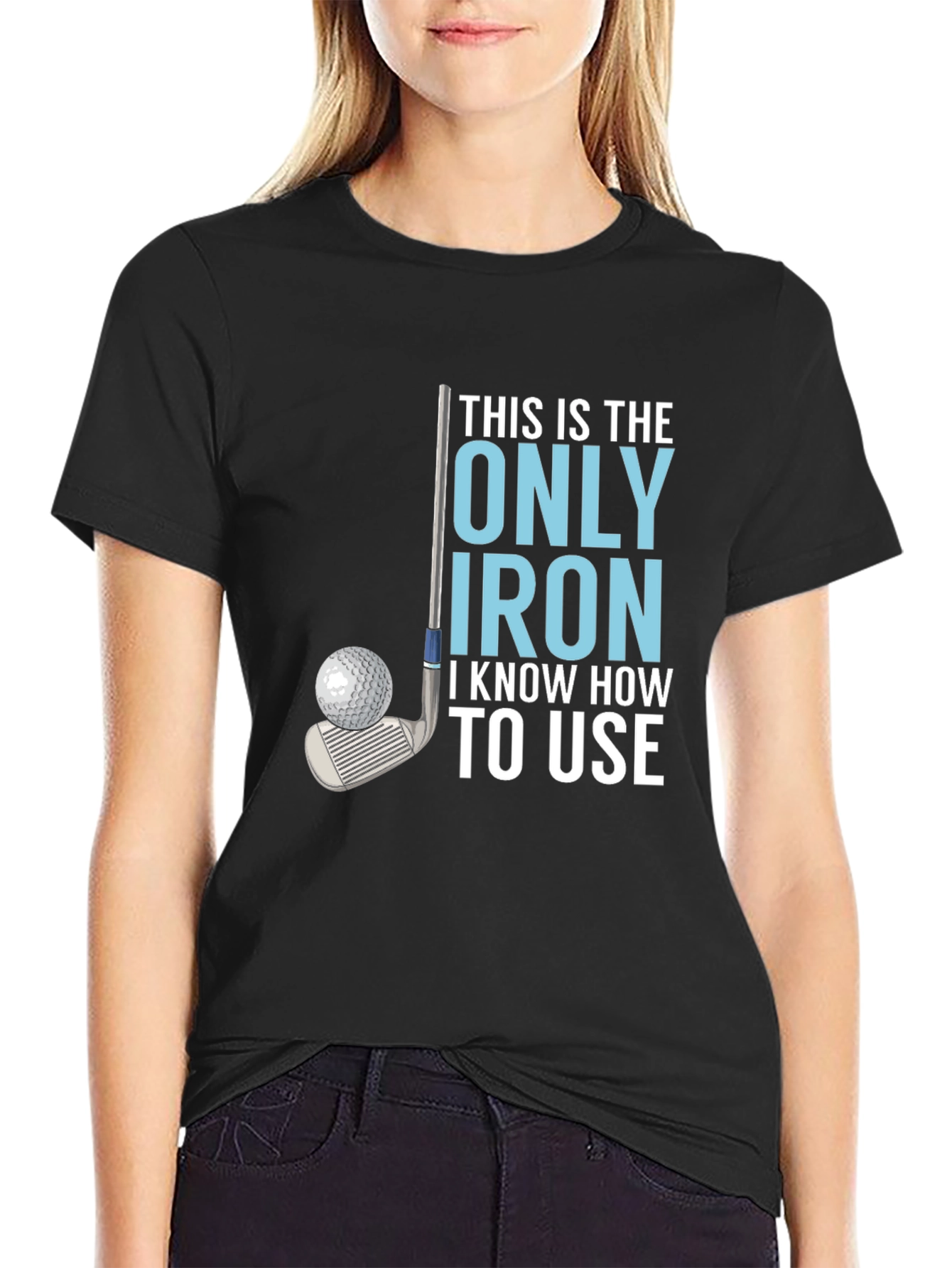 Golf Iron T-Shirt - Humorous Golfer Tee
