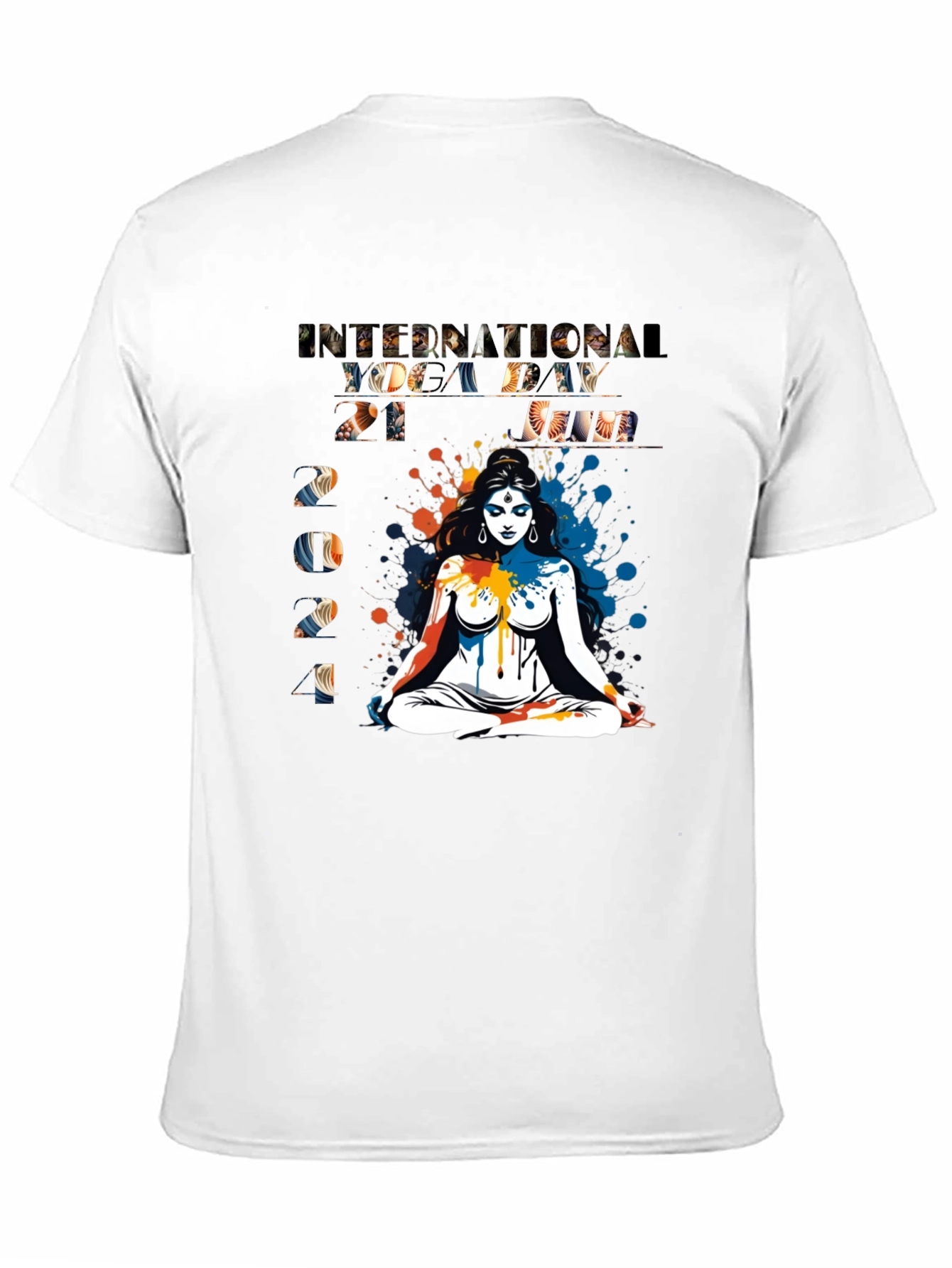 International Yoga Day 2021 Black Tee