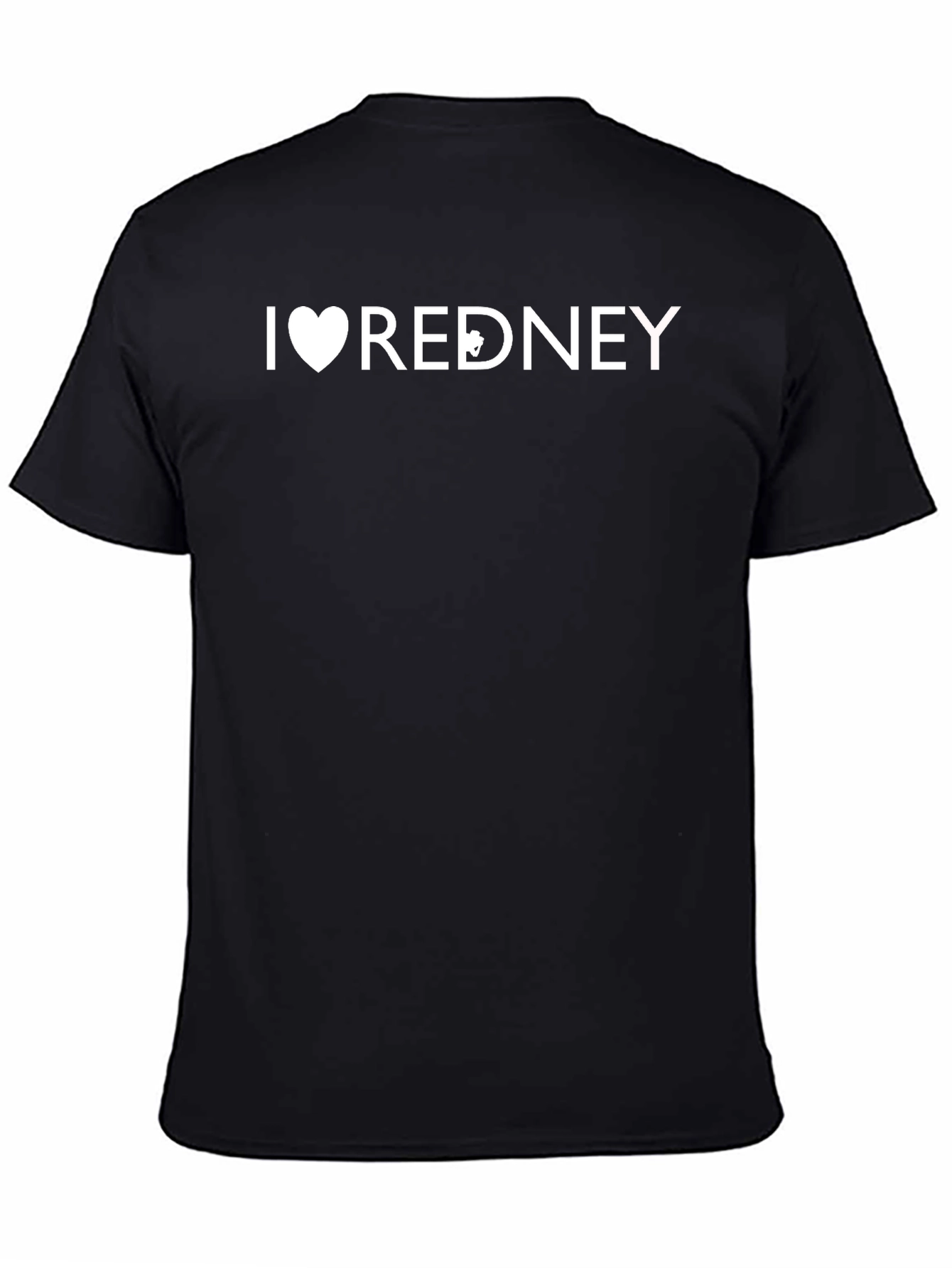 I Heart Redney T-Shirt - Black Graphic Tee