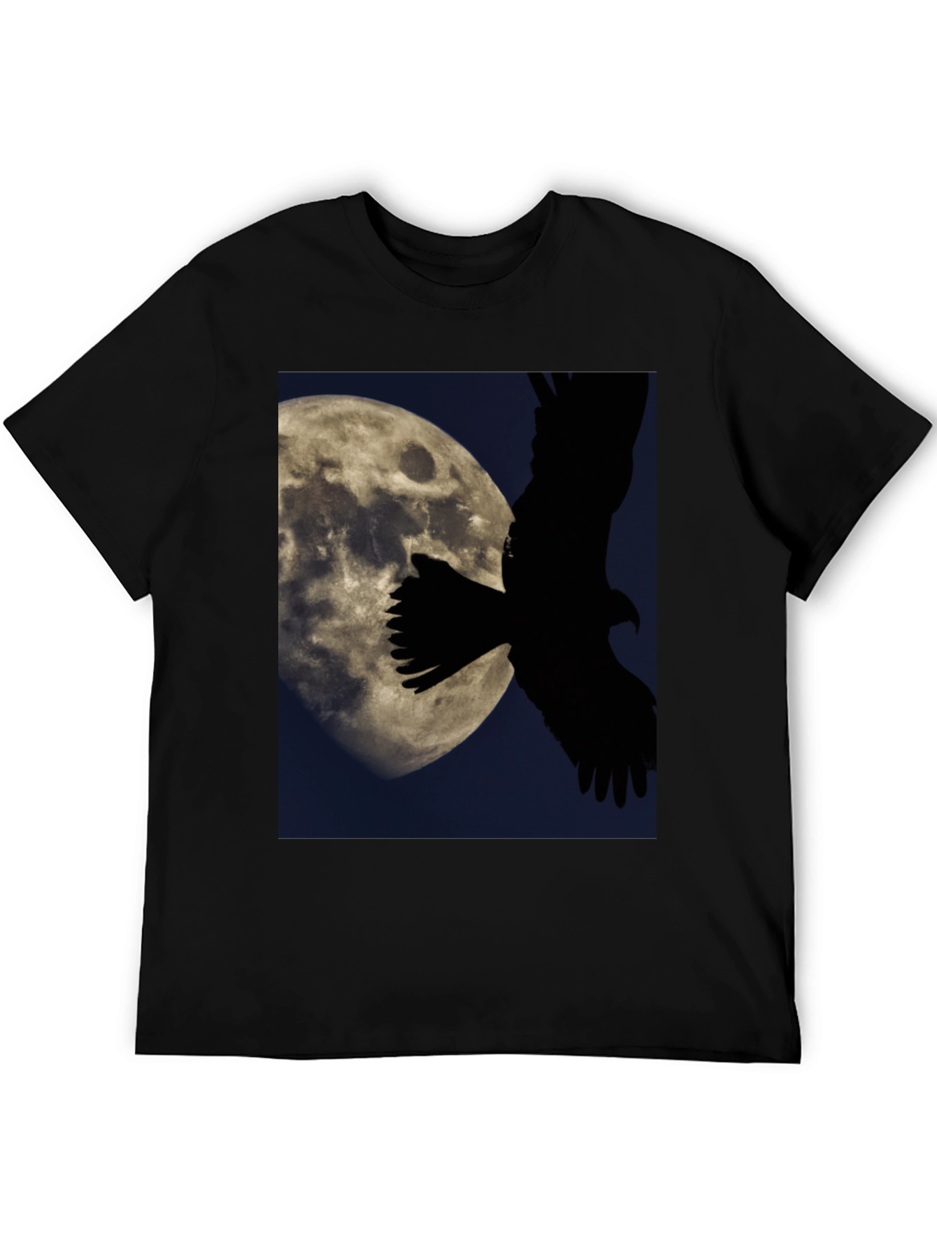 Eagle Moon Graphic T-Shirt