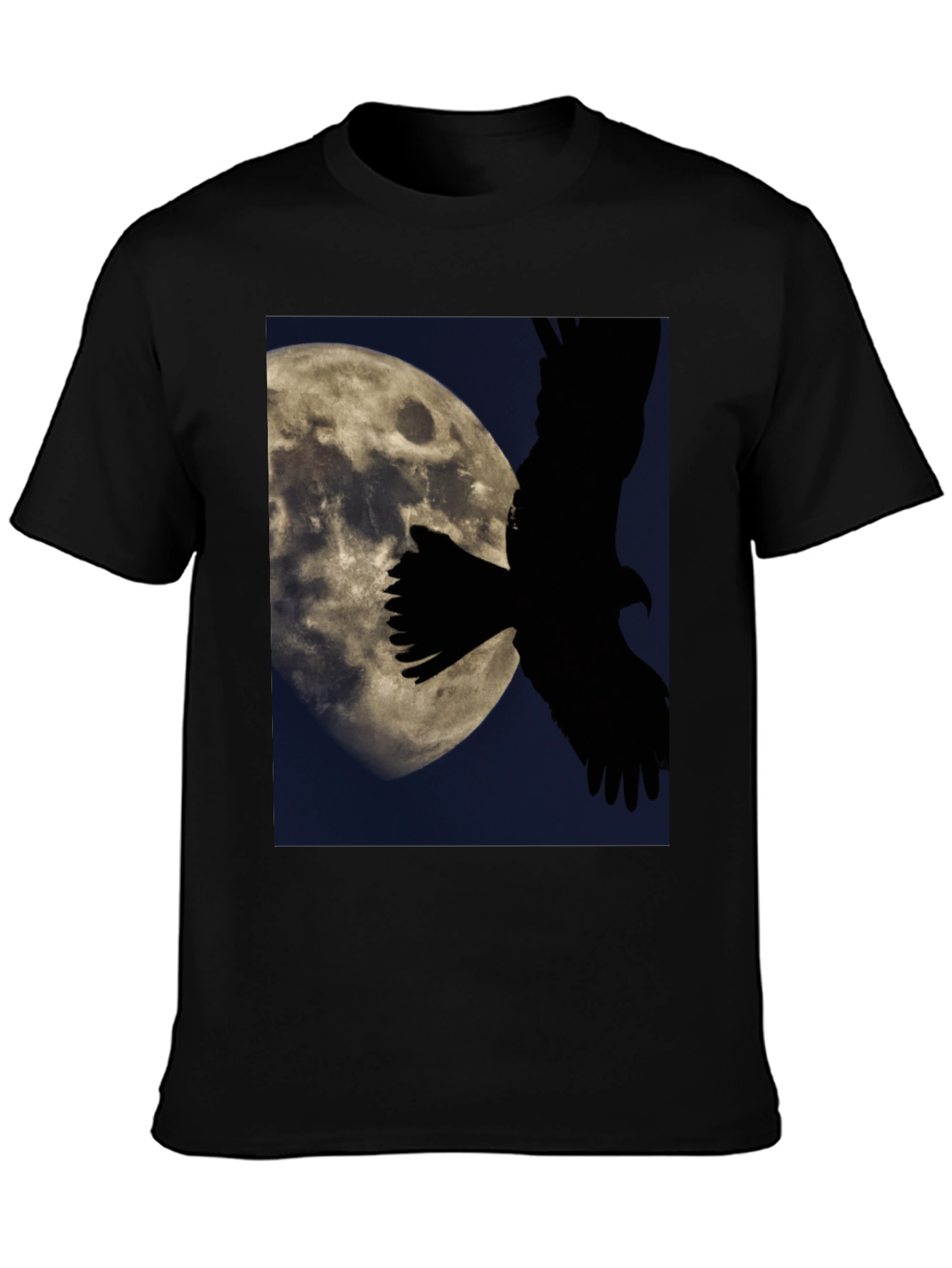 Eagle Moon Graphic T-Shirt