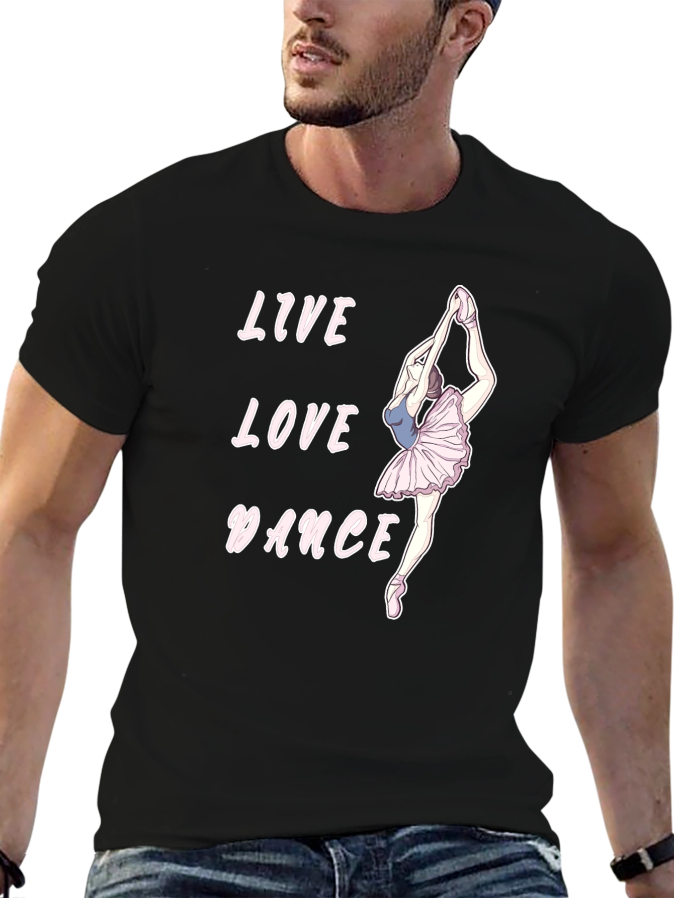 Live Love Dance Black T-Shirt