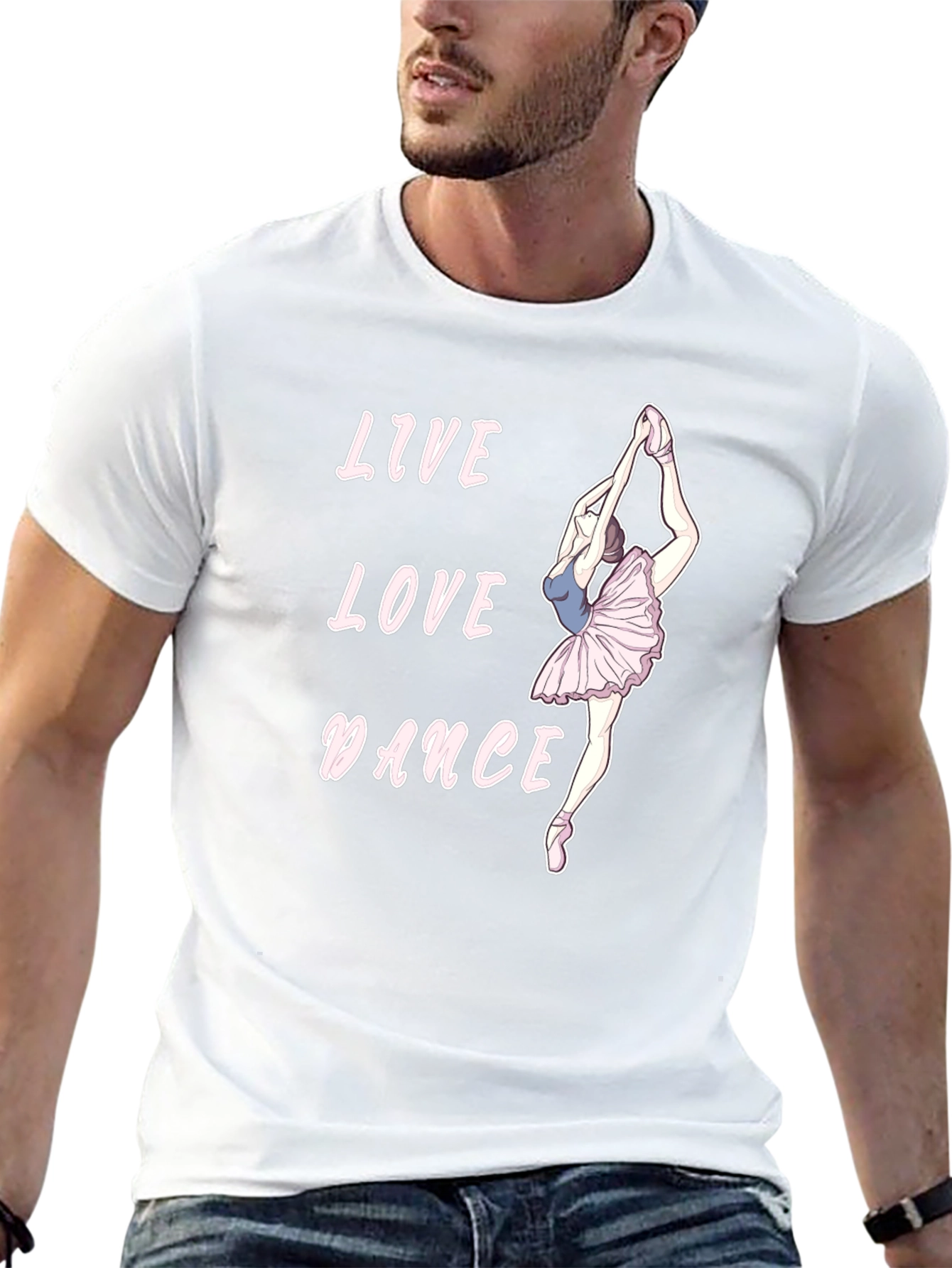 Live Love Dance Black T-Shirt
