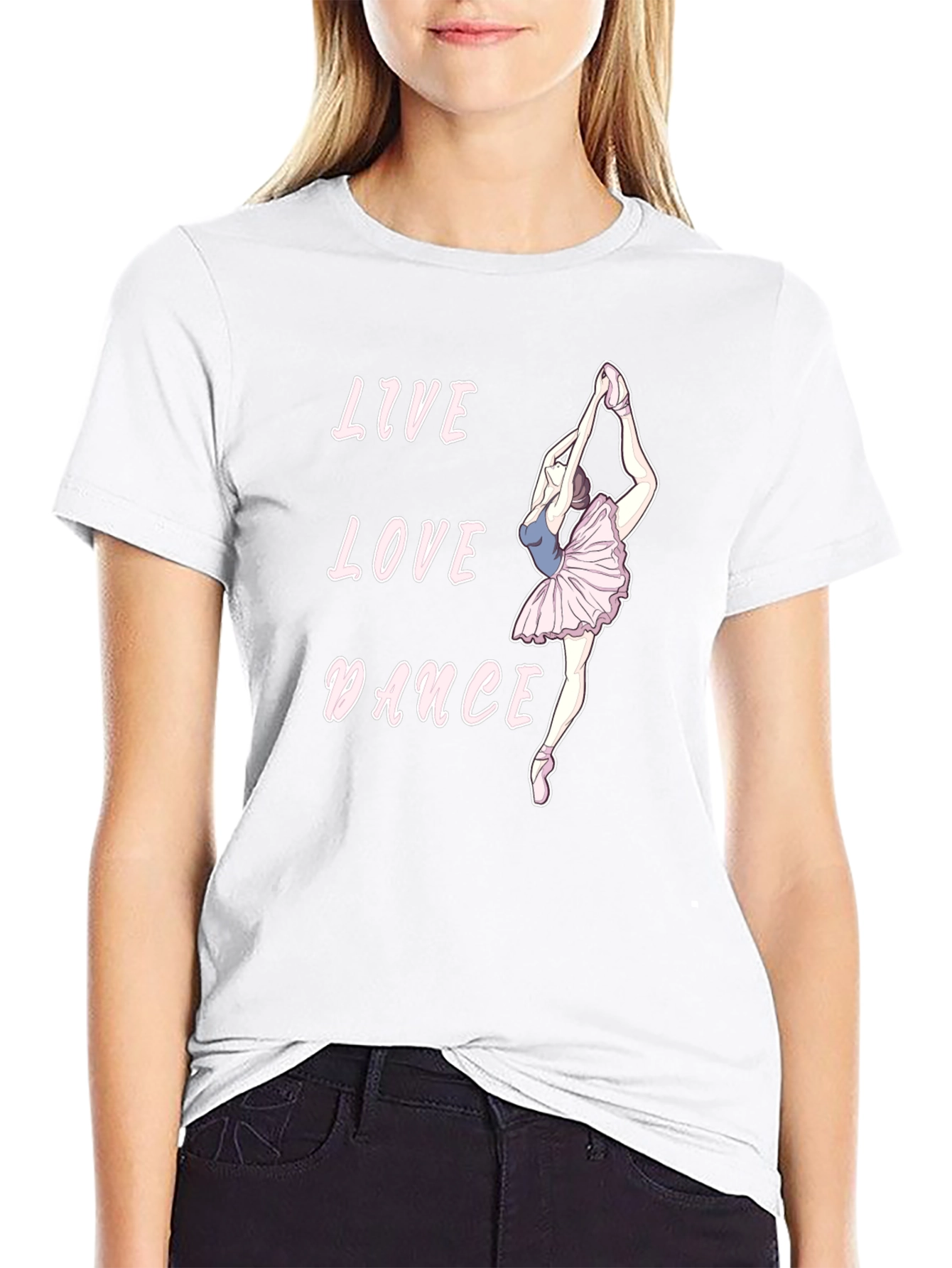 Live Love Dance Black T-Shirt