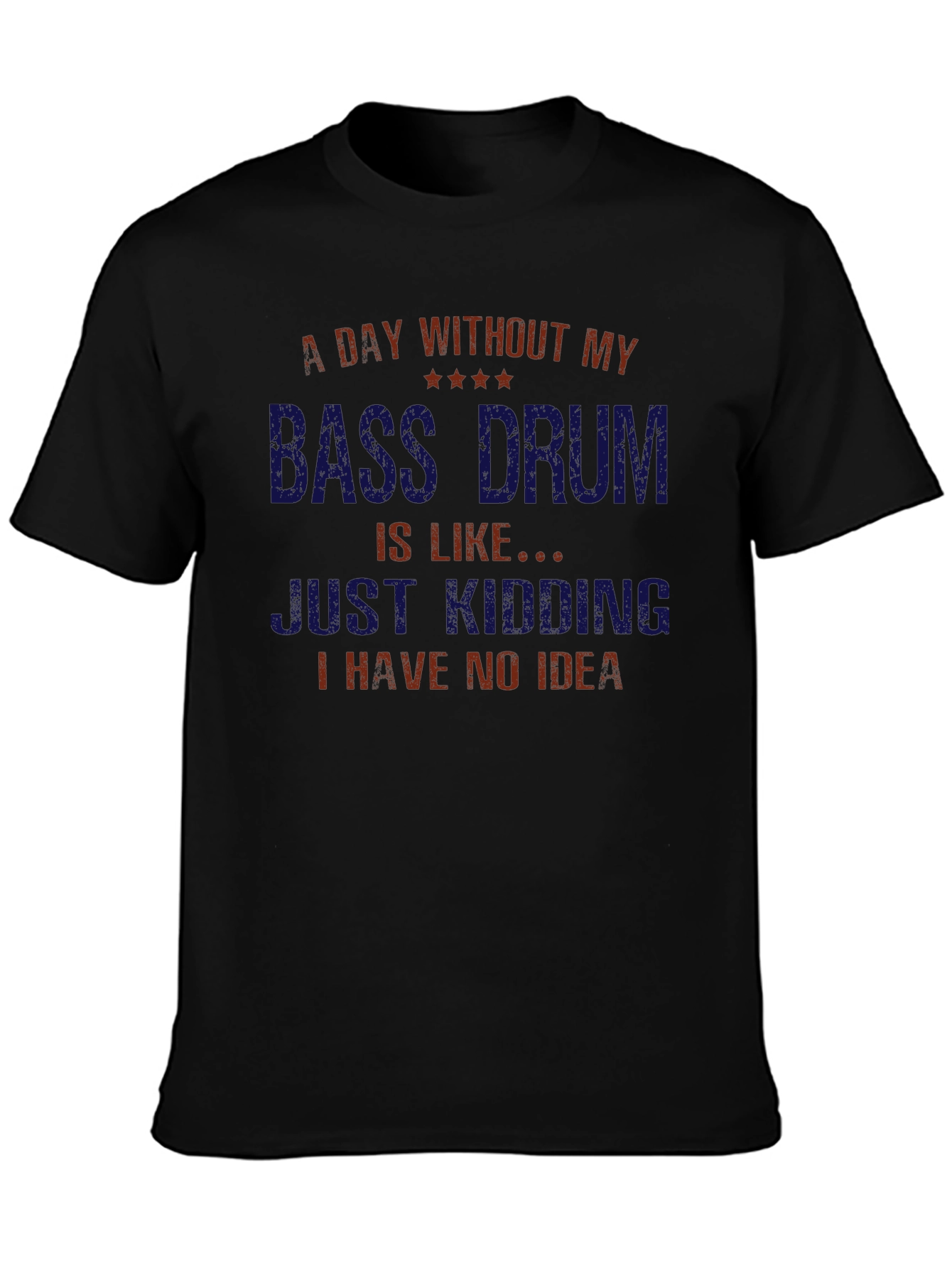 Bass Drum T-Shirt - Funny Musician Tee