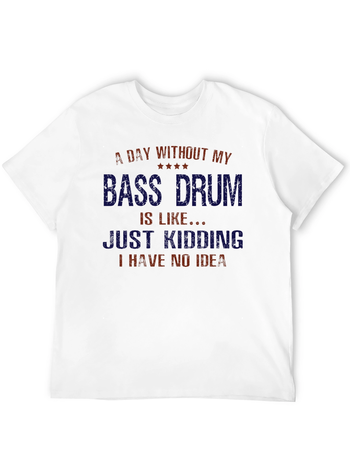 Bass Drum T-Shirt - Funny Musician Tee