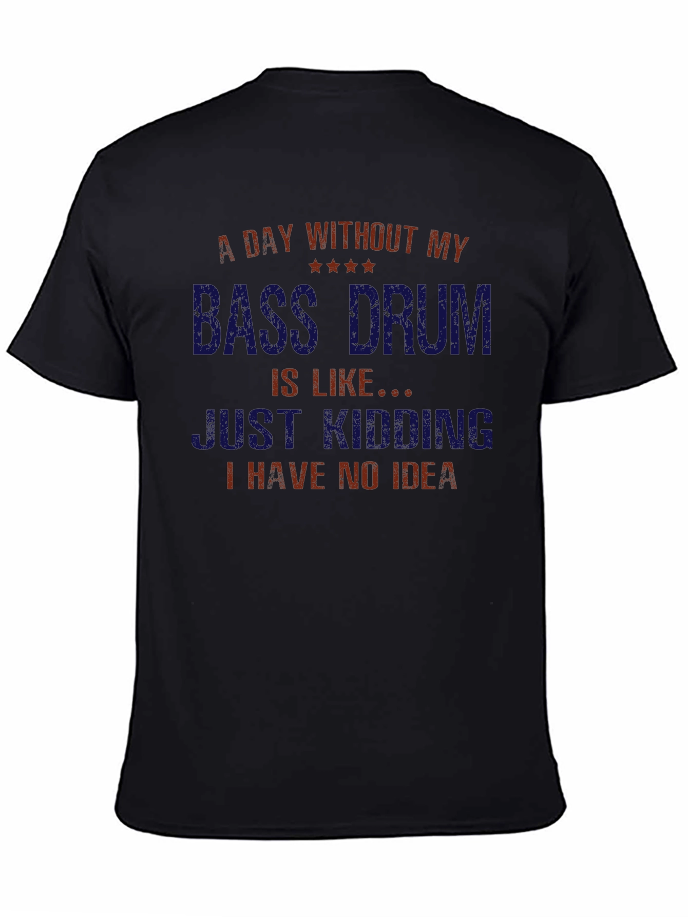 Bass Drum T-Shirt - Funny Musician Tee