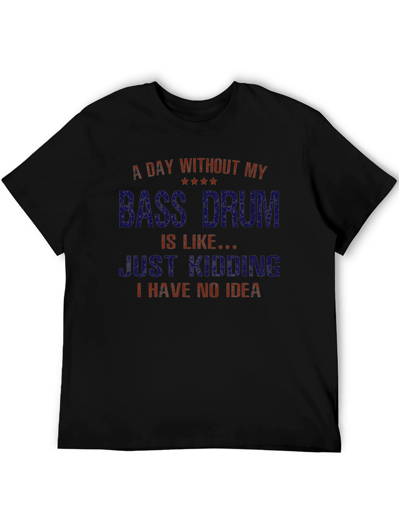 Bass Drum T-Shirt - Funny Musician Tee