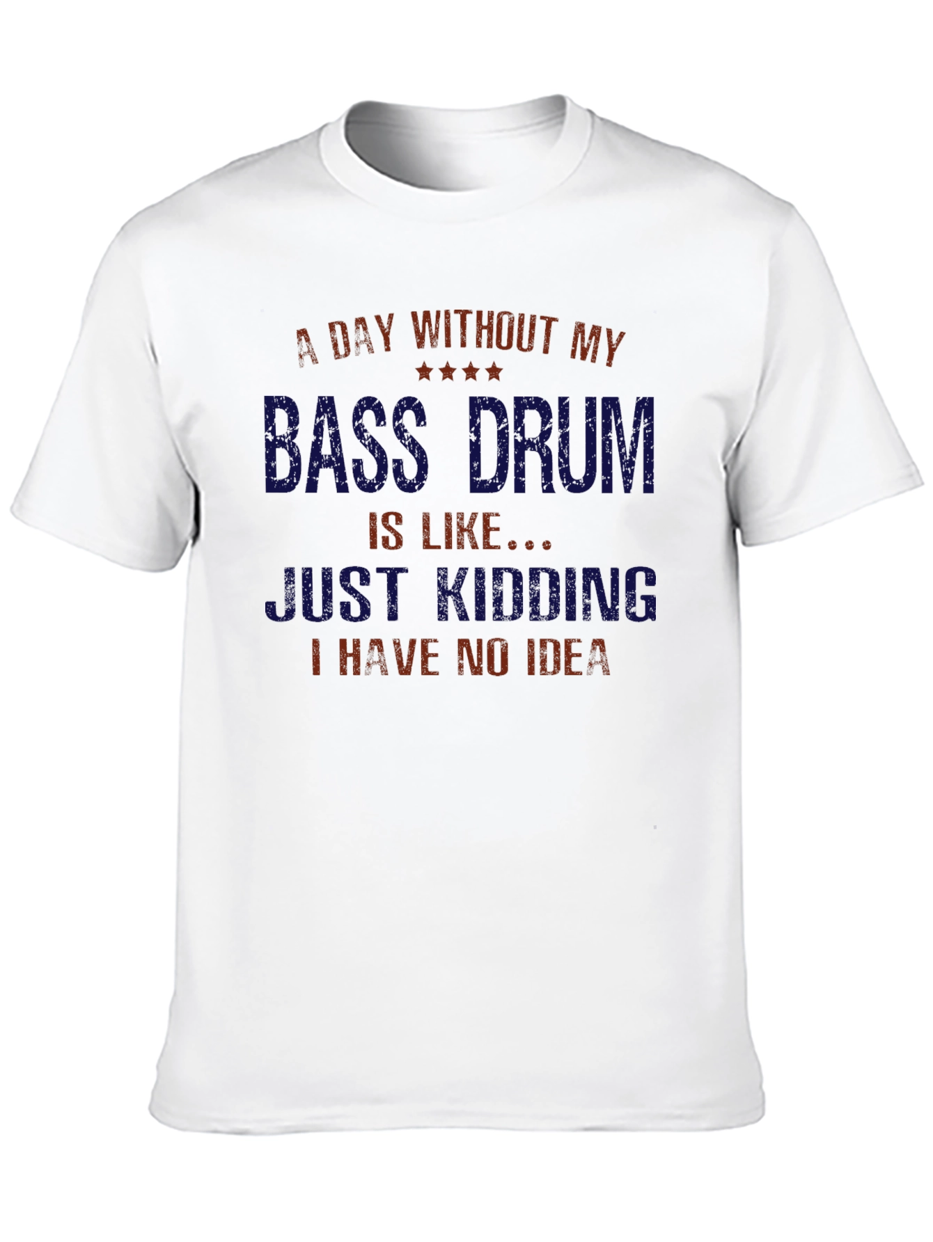 Bass Drum T-Shirt - Funny Musician Tee
