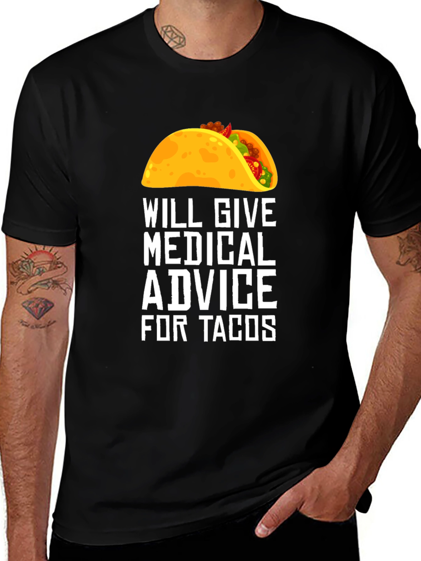 Will Give Medical Advice for Tacos T-Shirt