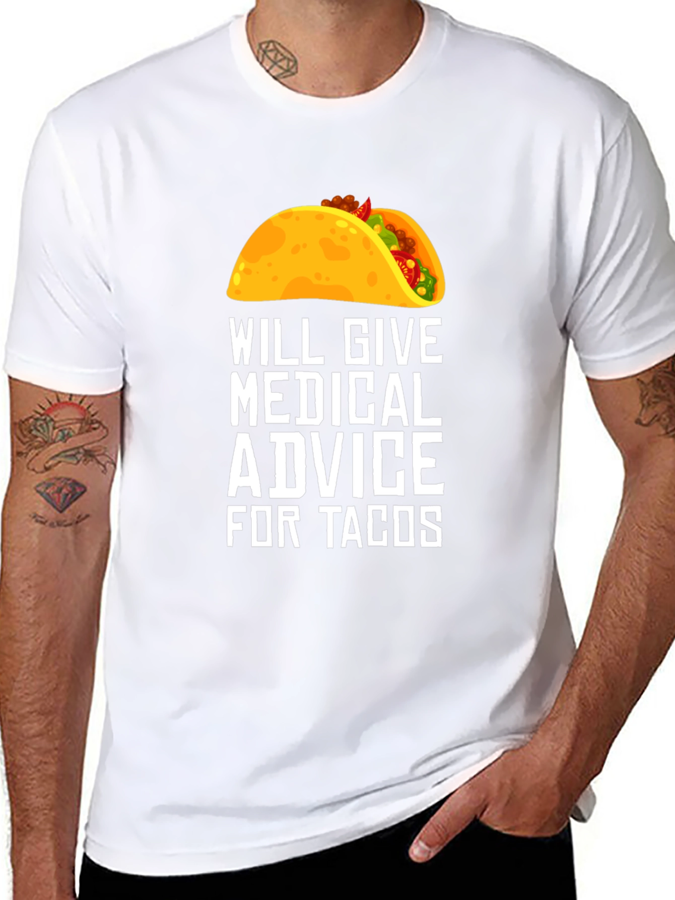 Will Give Medical Advice for Tacos T-Shirt