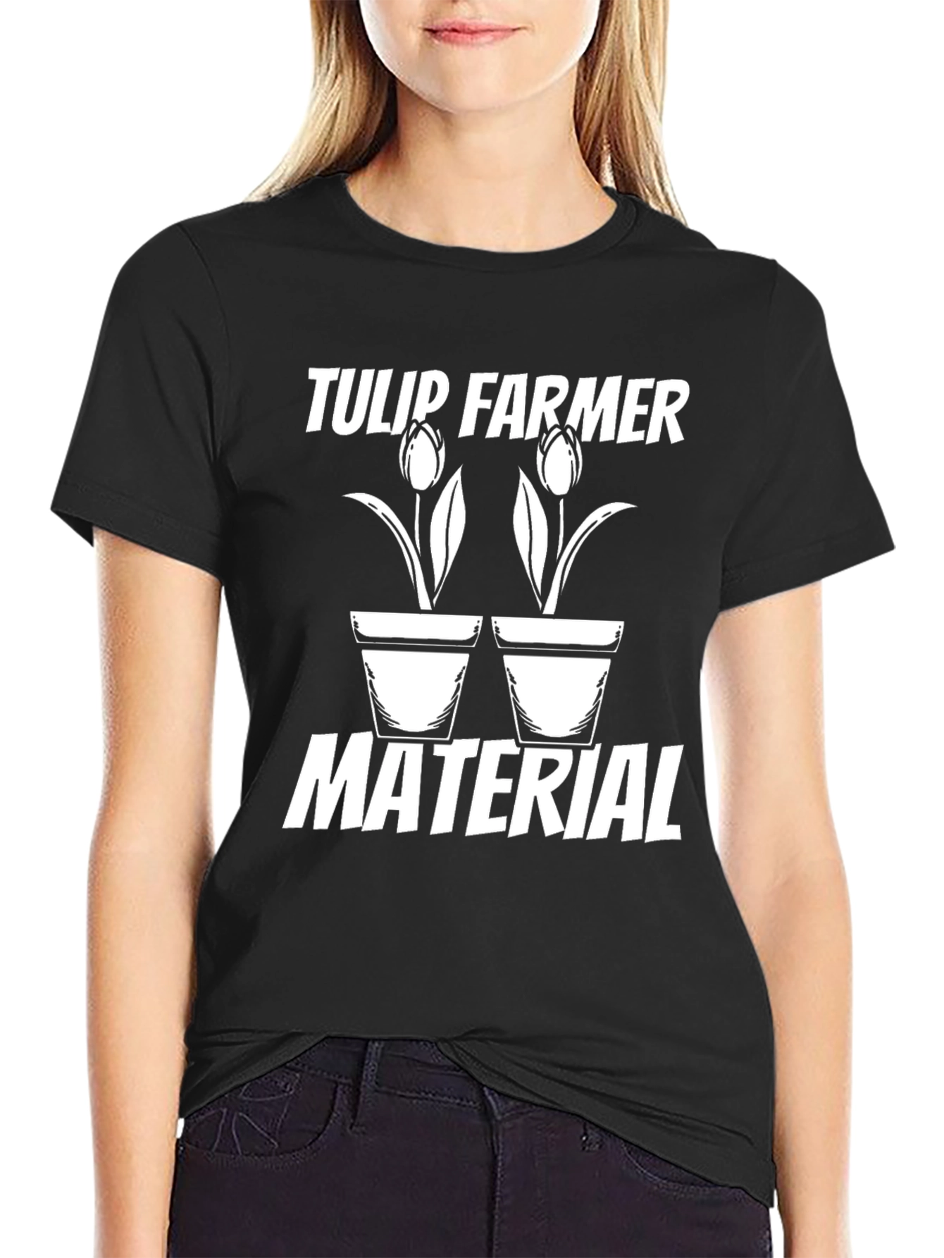 Tulip Farmer Material Graphic T-Shirt