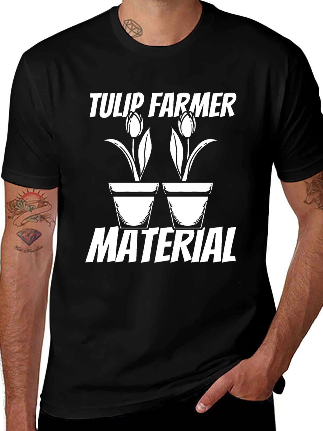 Tulip Farmer Material Graphic T-Shirt
