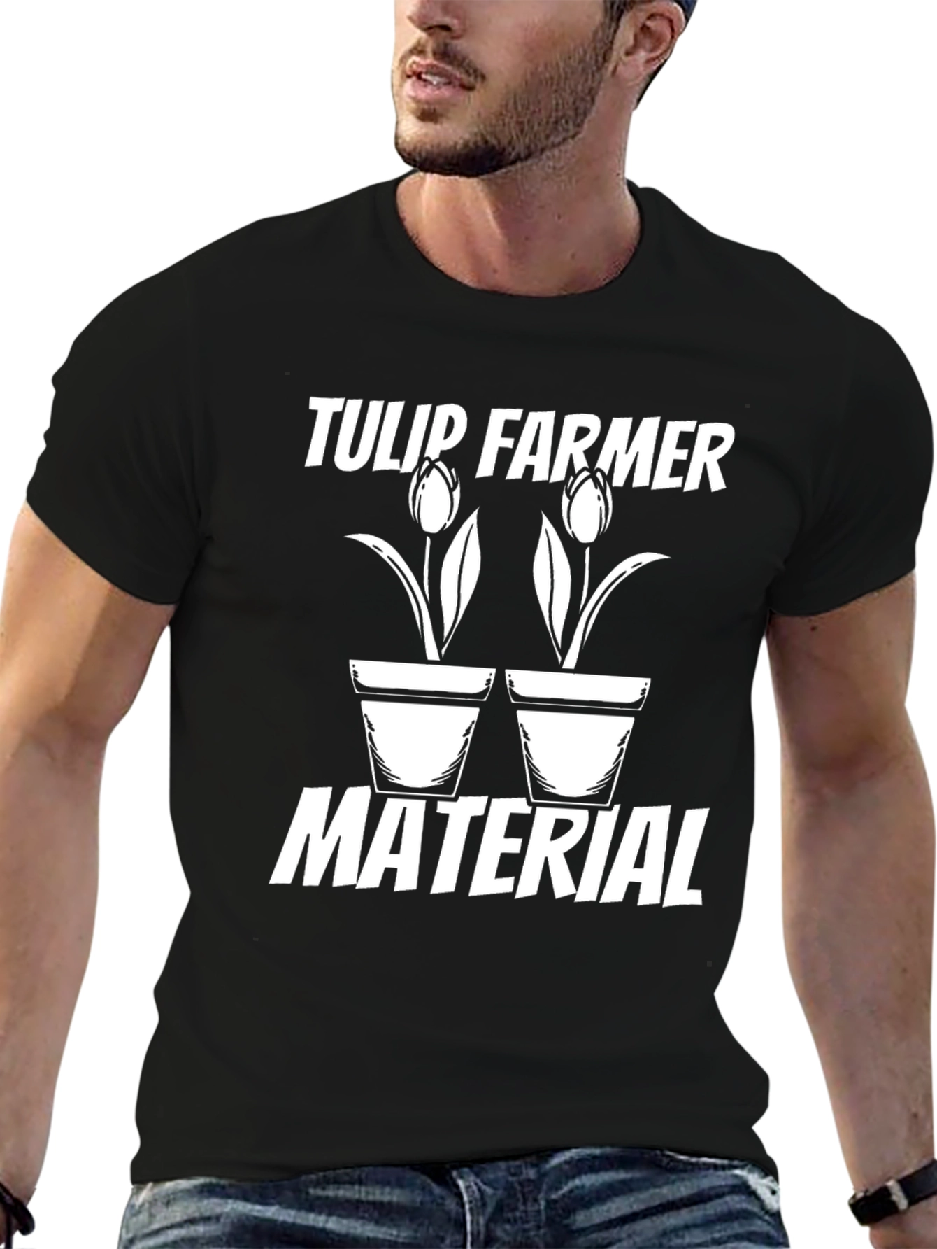 Tulip Farmer Material Graphic T-Shirt
