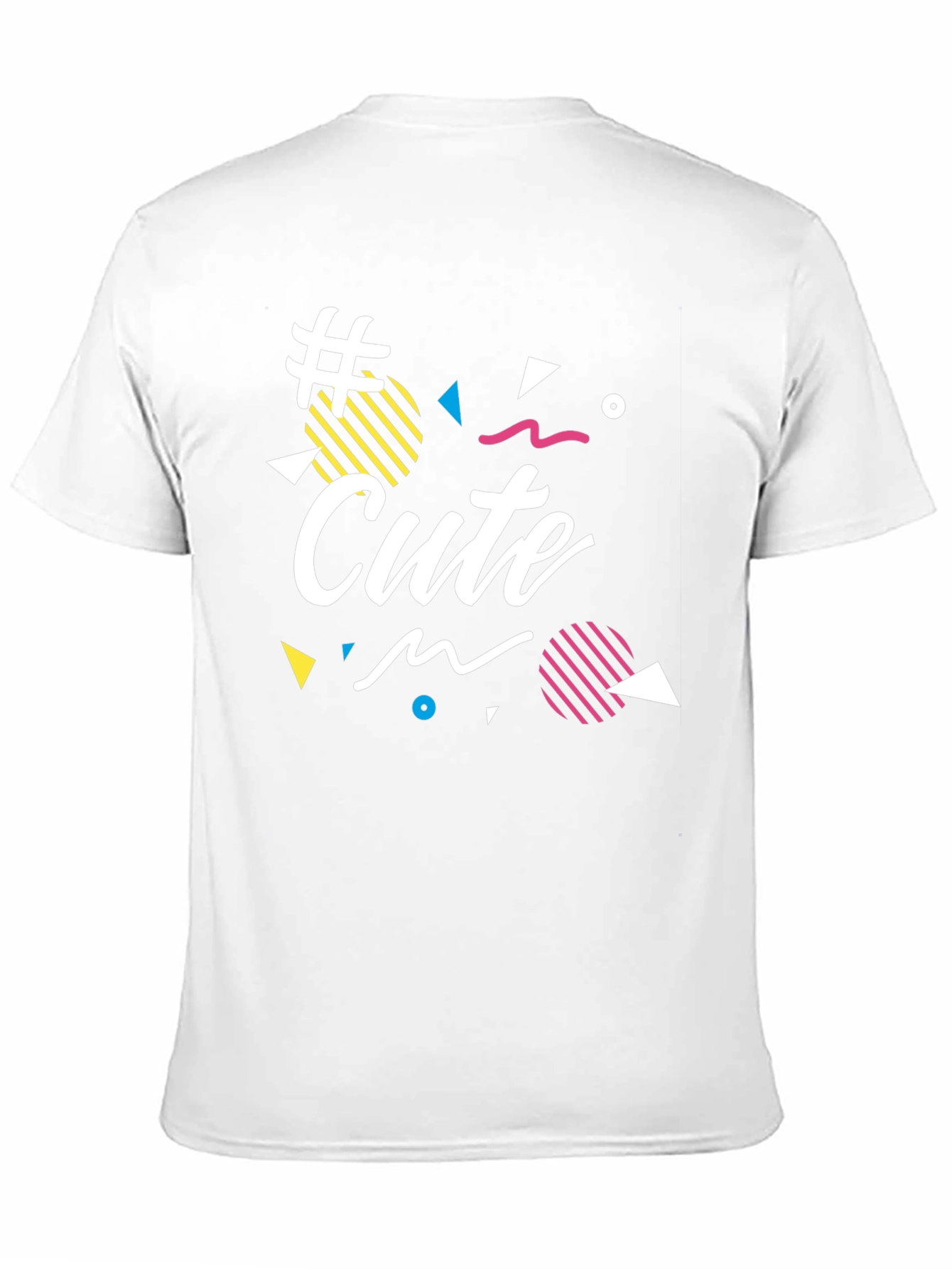 Cute Graphic Print Black T-Shirt