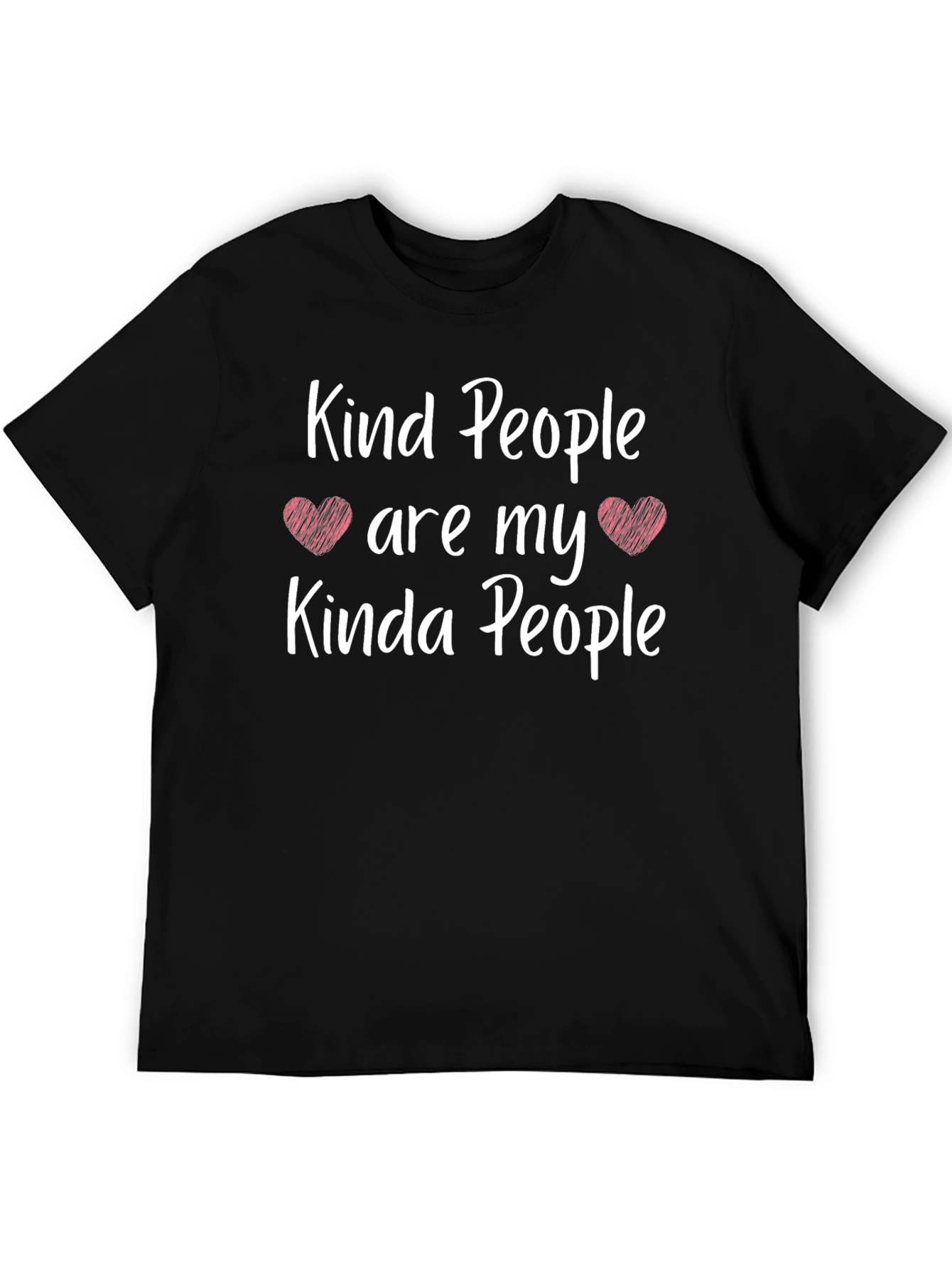 Kind People T-Shirt Black - Positive Vibes