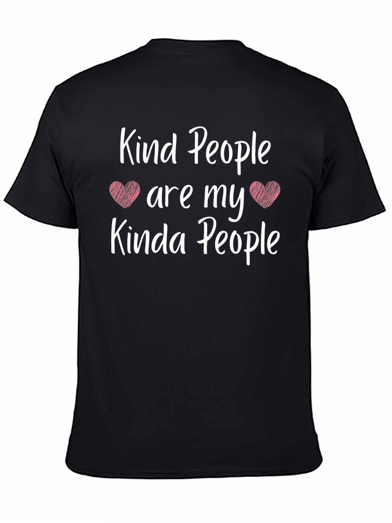 Kind People T-Shirt Black - Positive Vibes