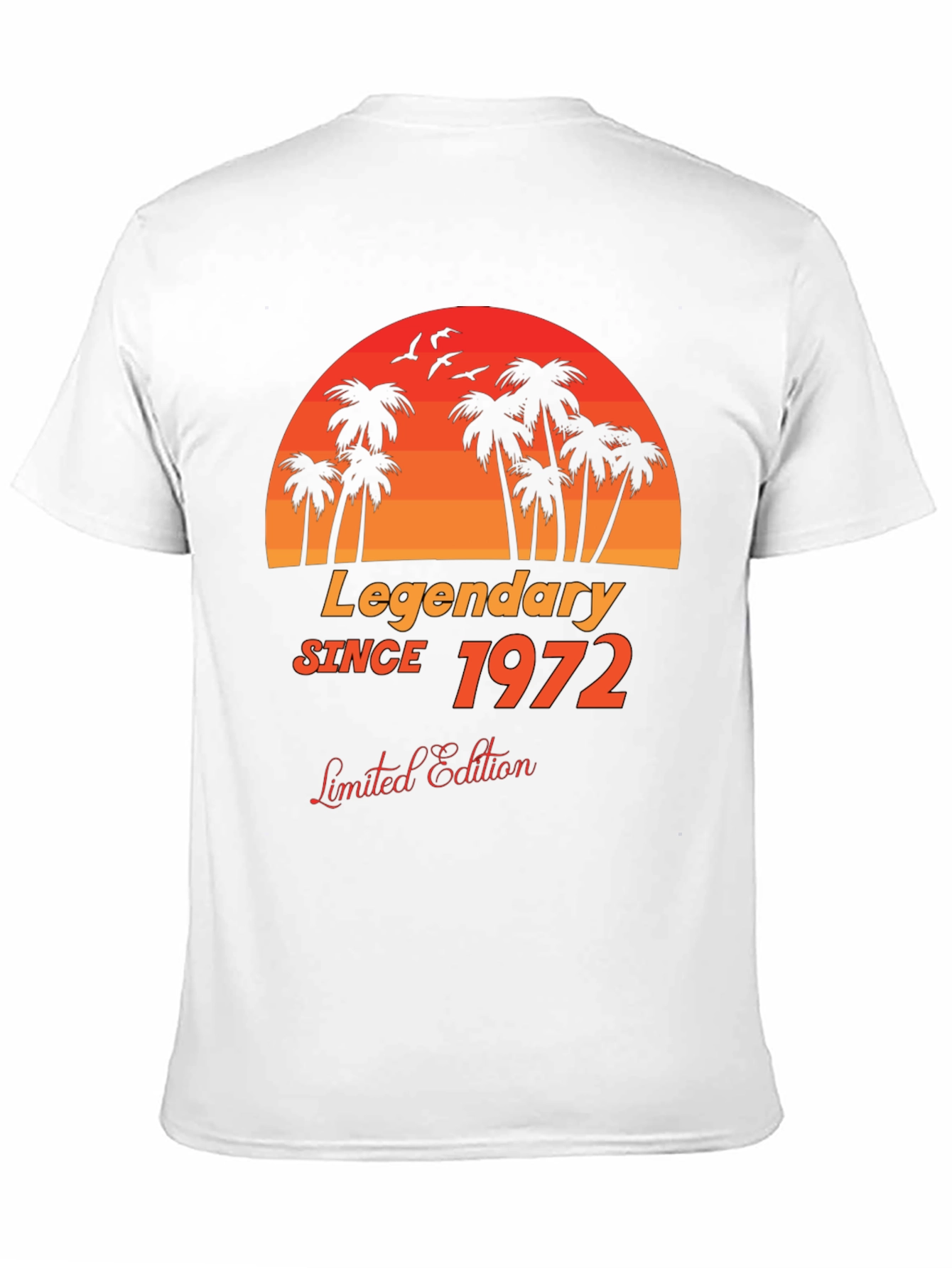 Legendary Since 1972 Black Graphic T-Shirt