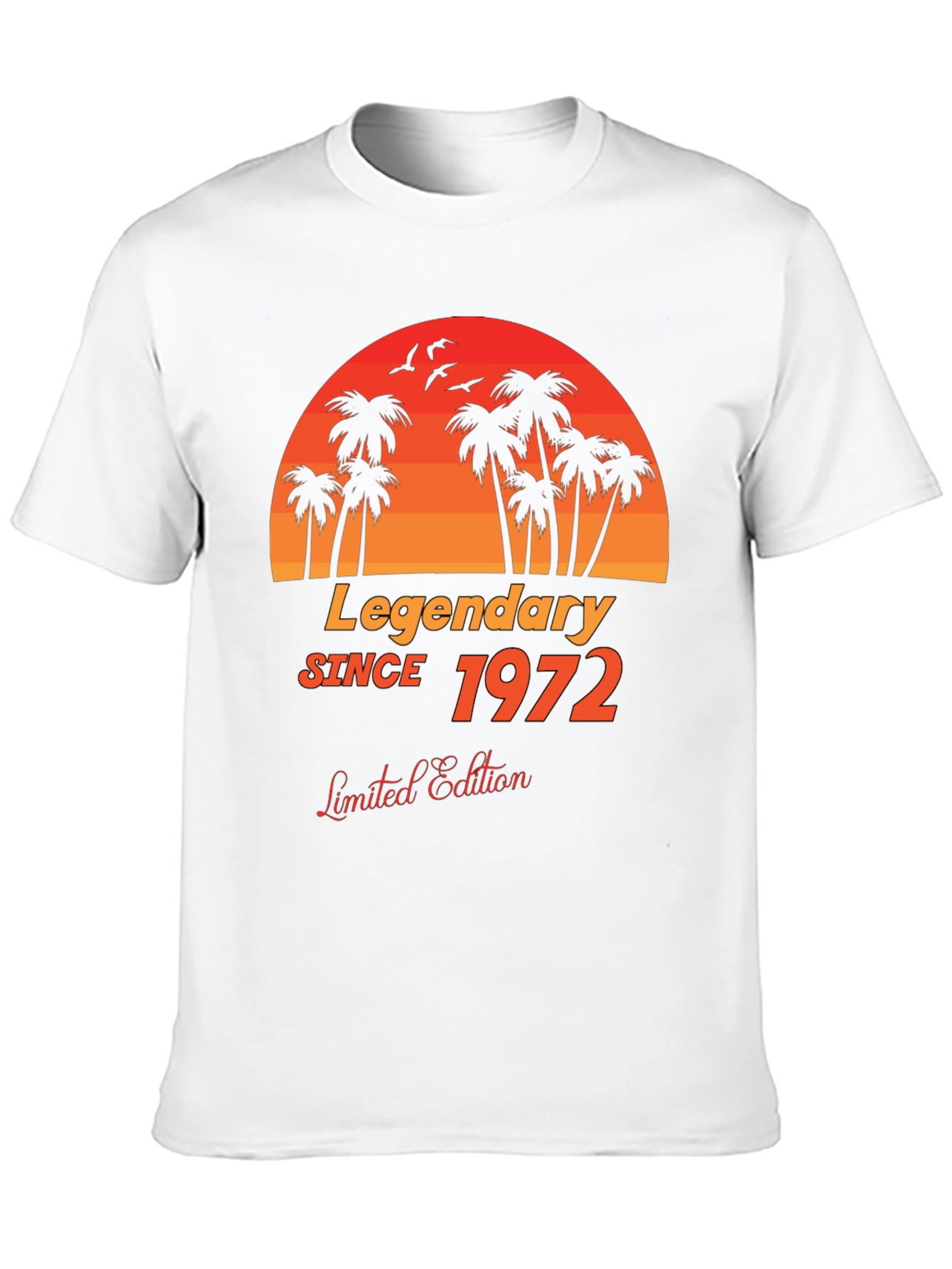 Legendary Since 1972 Black Graphic T-Shirt