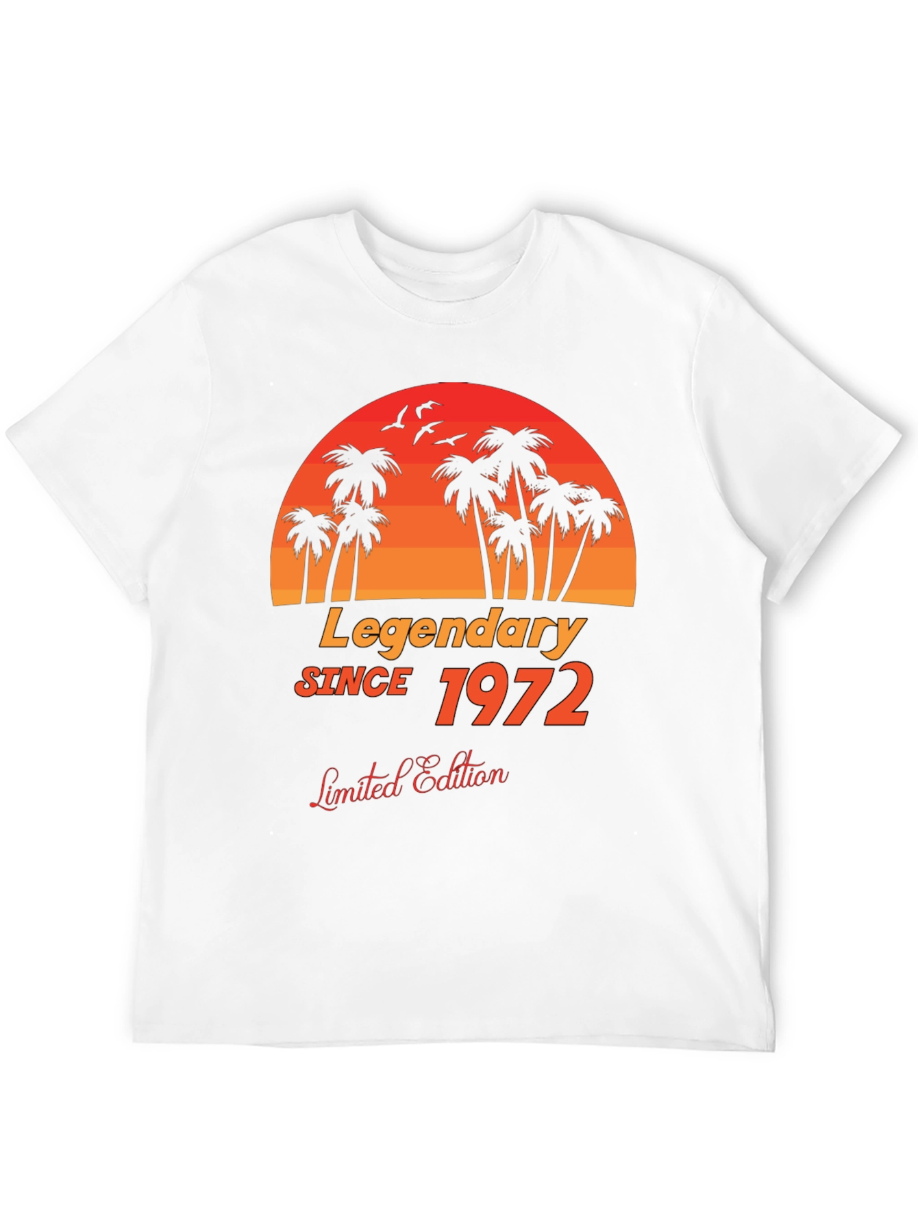 Legendary Since 1972 Black Graphic T-Shirt