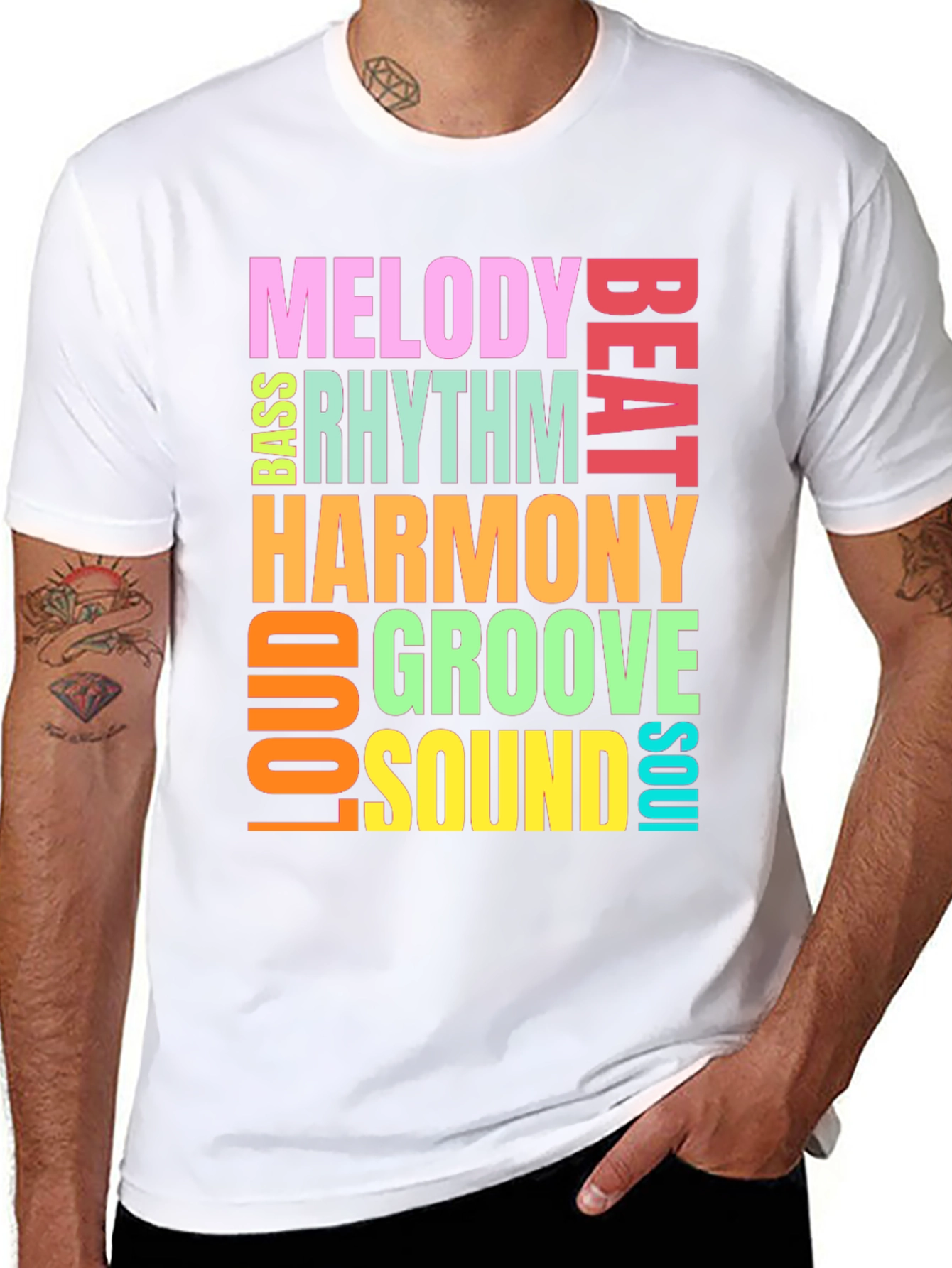 Music Lover T-Shirt - Melody Rhythm Beat Soul