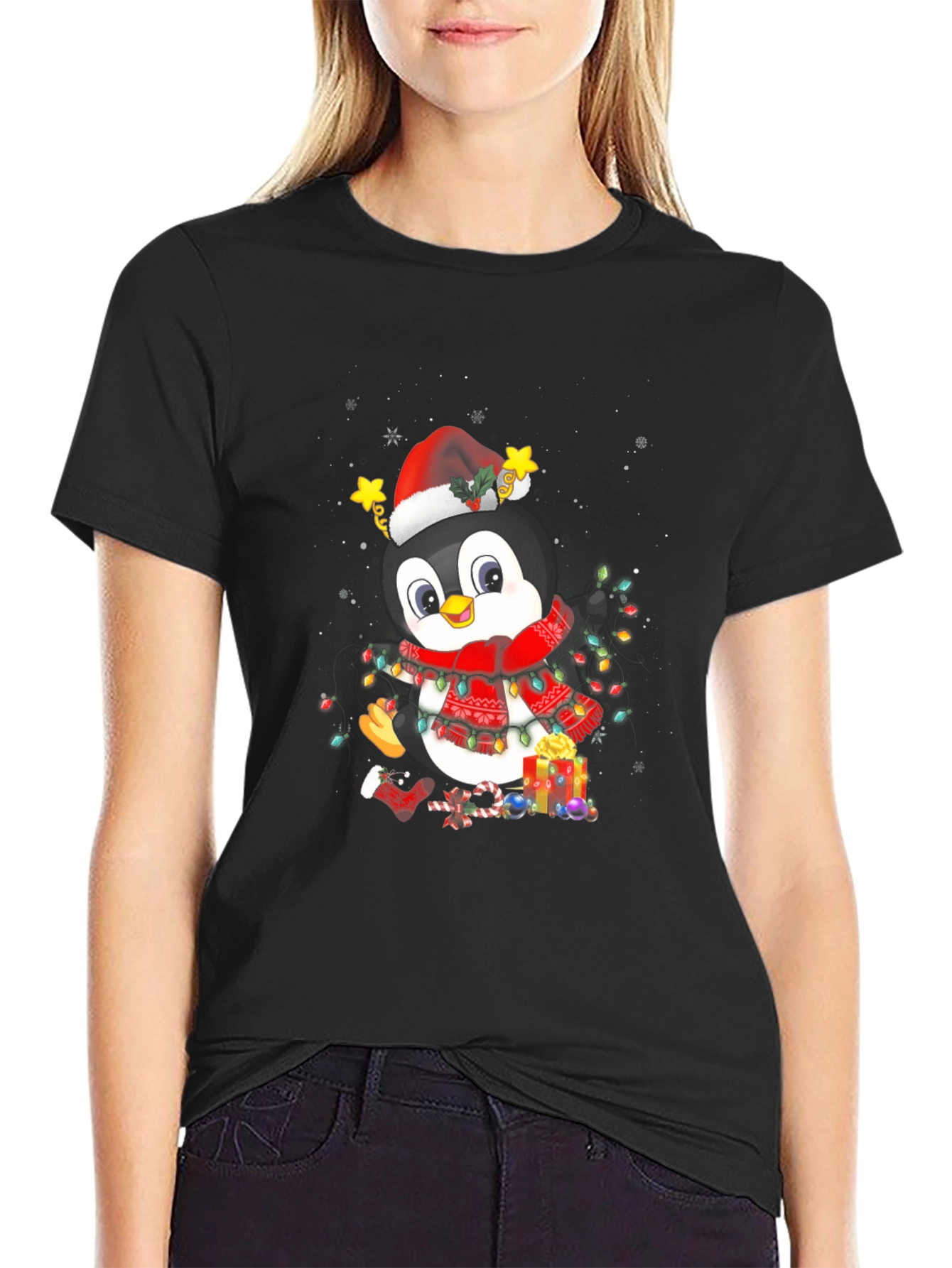 Christmas Penguin T-Shirt