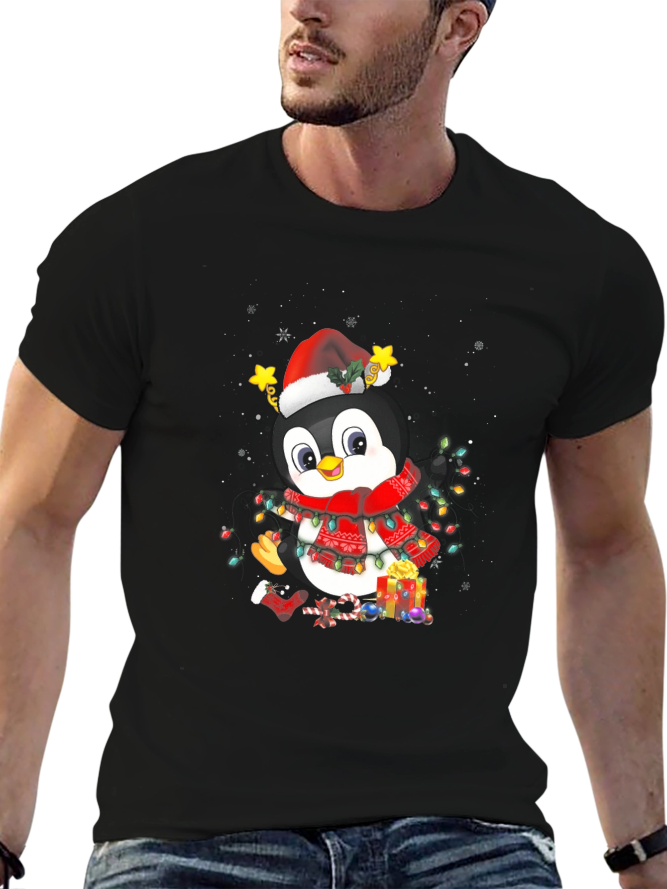 Christmas Penguin T-Shirt