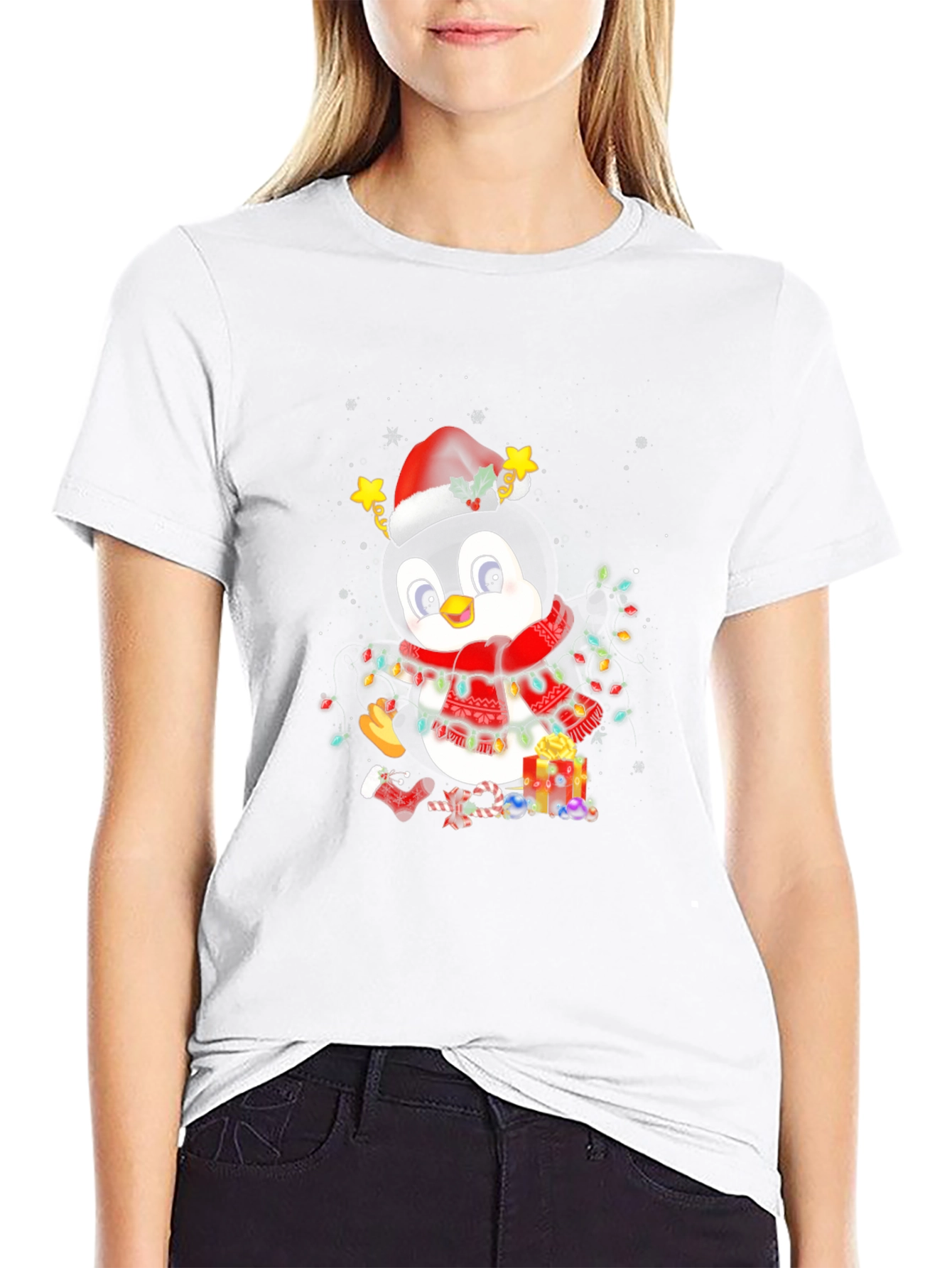 Christmas Penguin T-Shirt