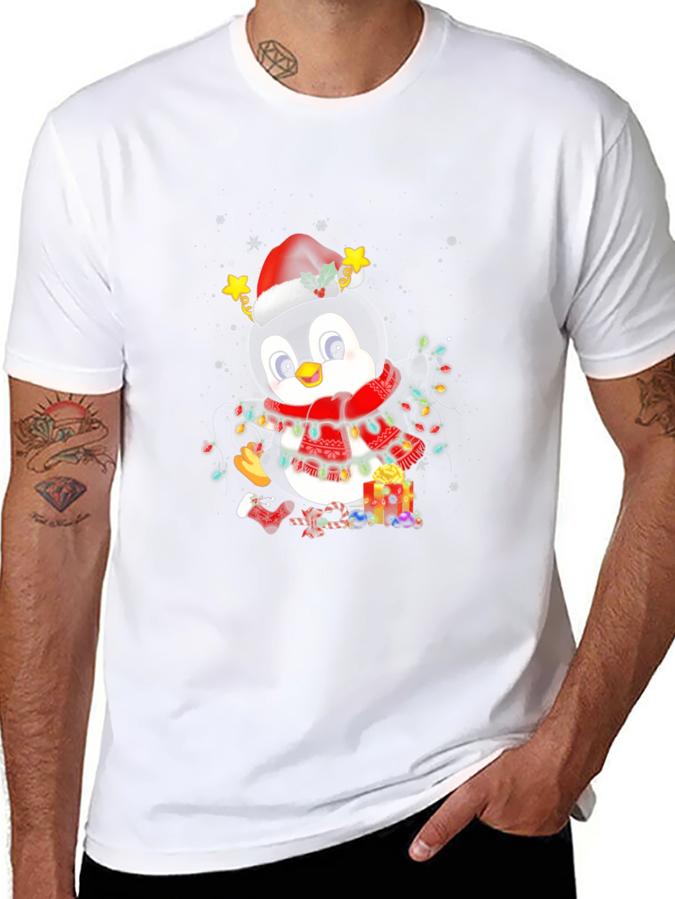 Christmas Penguin T-Shirt