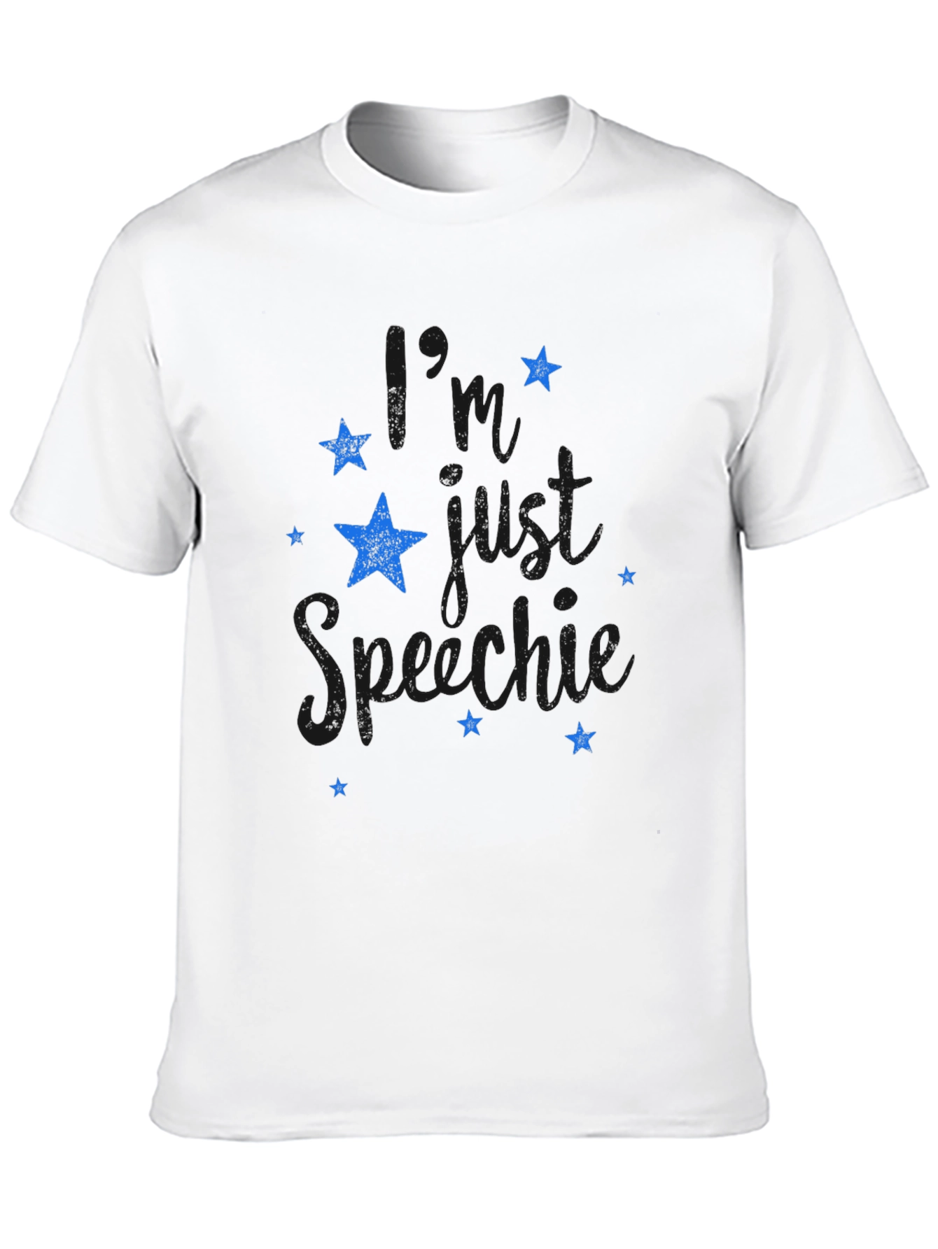 Stylish Black T-Shirt with Star Graphic Design