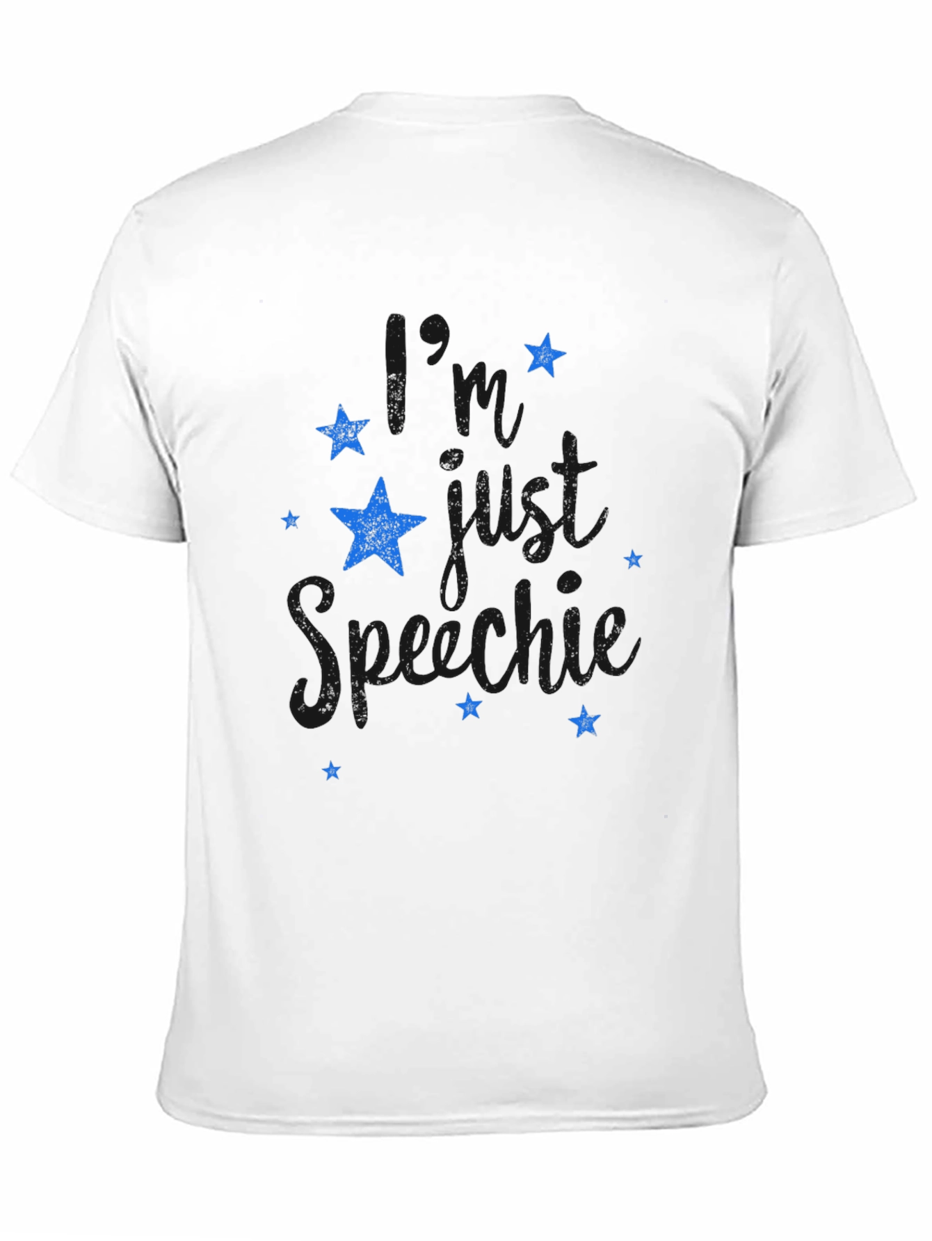 Stylish Black T-Shirt with Star Graphic Design