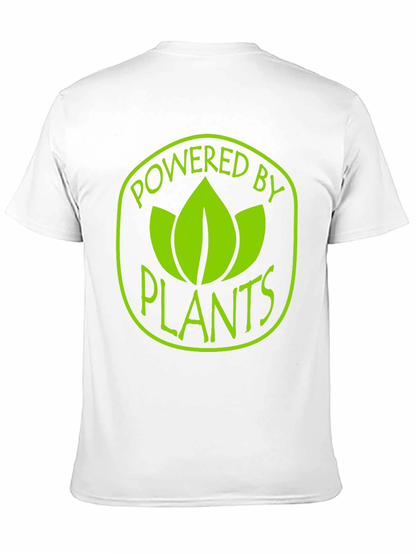 Powered By Plants T-Shirt - Vegan Lifestyle Tee