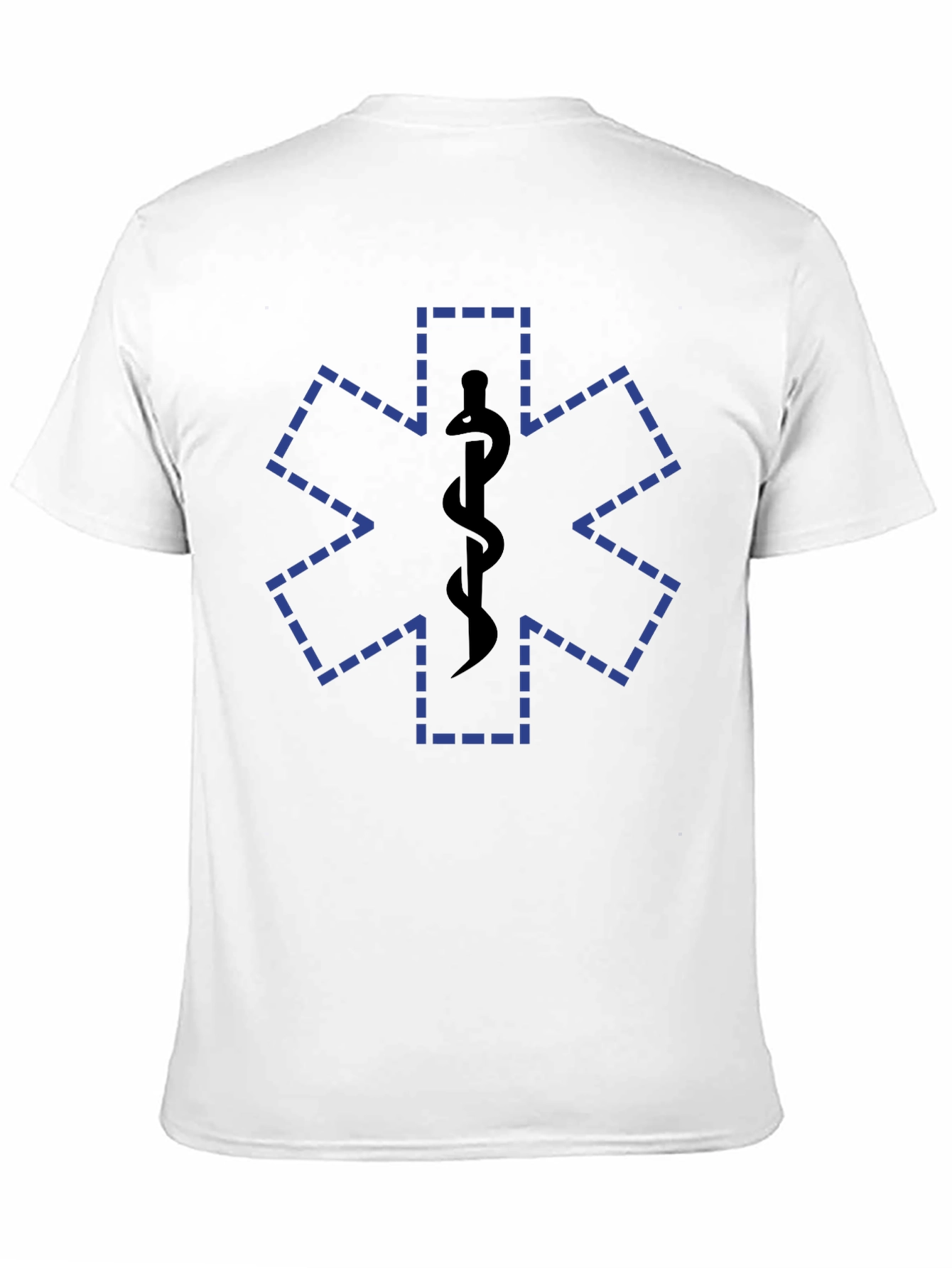 Medical Symbol Black T-Shirt
