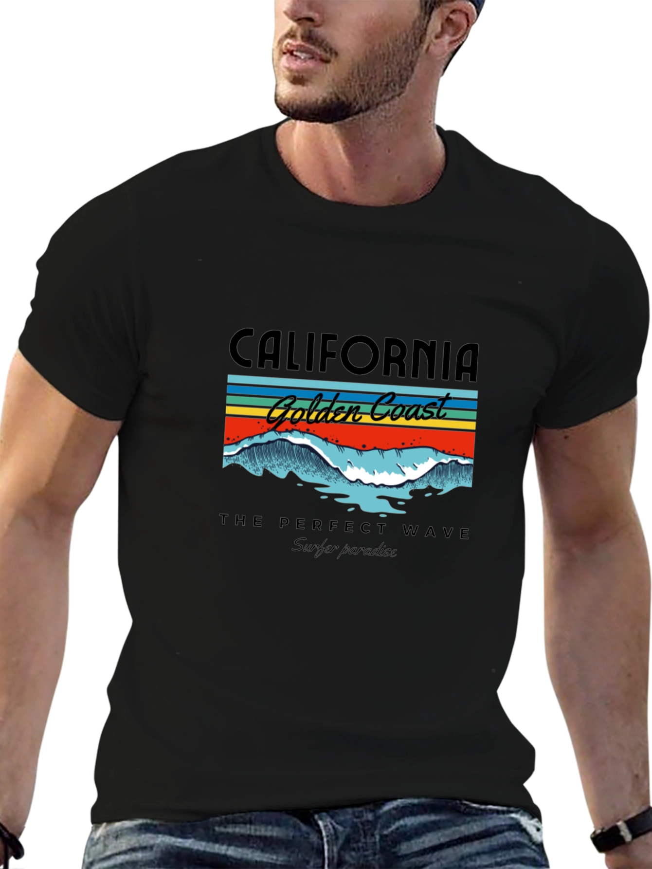 California Golden Coast Graphic Tee