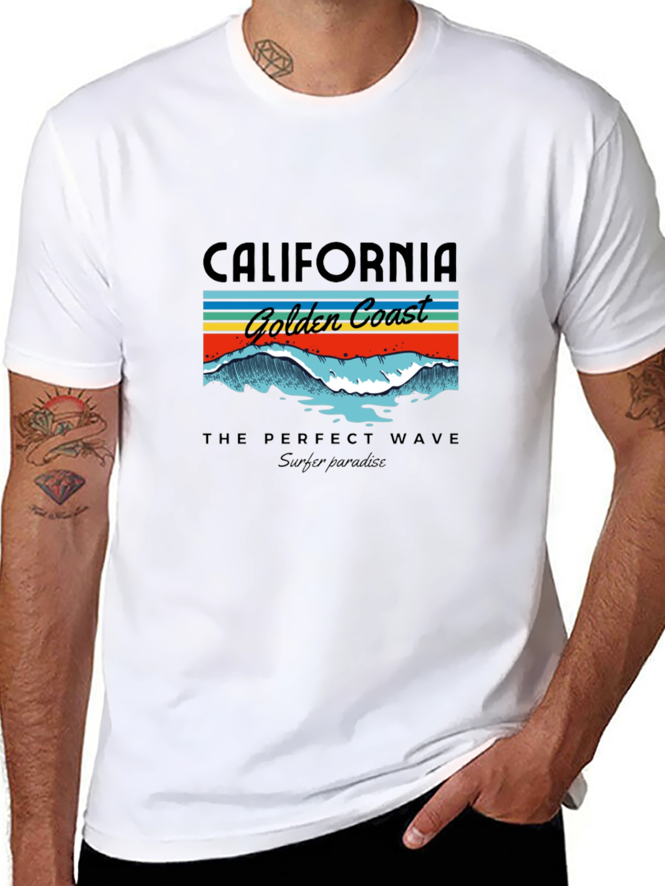 California Golden Coast Graphic Tee