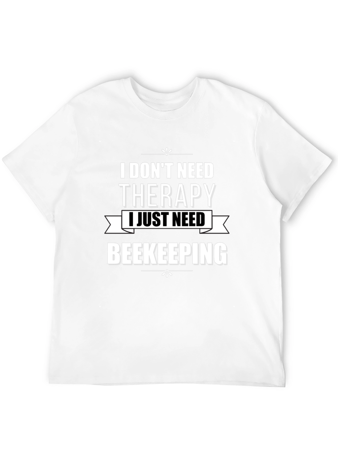 Beekeeping Therapy T-Shirt - Black