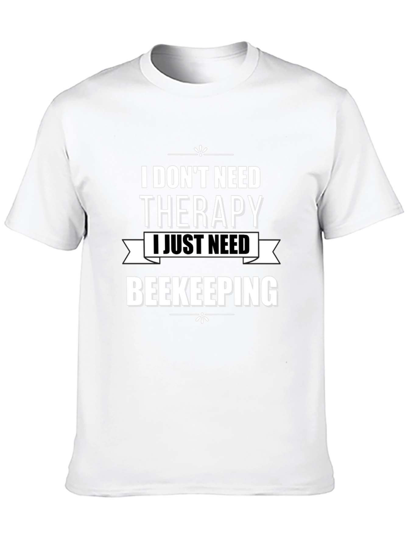 Beekeeping Therapy T-Shirt - Black