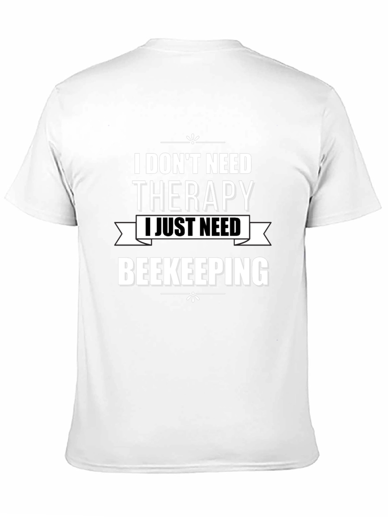 Beekeeping Therapy T-Shirt - Black